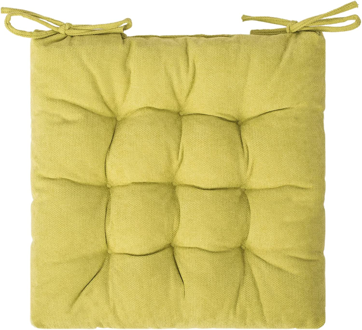 SQUARE MOON 4 Pack Seat Cushion, Chair Cushion, Comfort Chair Pads, Chair Mat for Indoor, Outdoor Dining Chair, Office Chair, Desk Chair image number 4