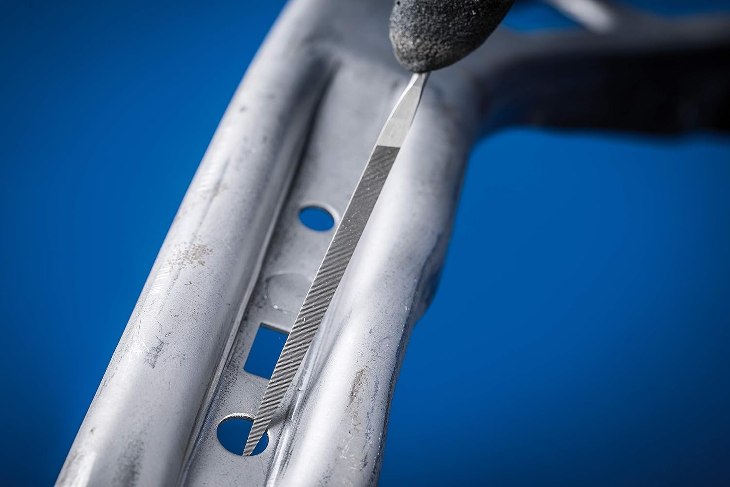 Pferd 266/16160H2 Cut 2 Type Needle File, Multi-Colour, 160 Mm, Set of 12 Piece image number 3