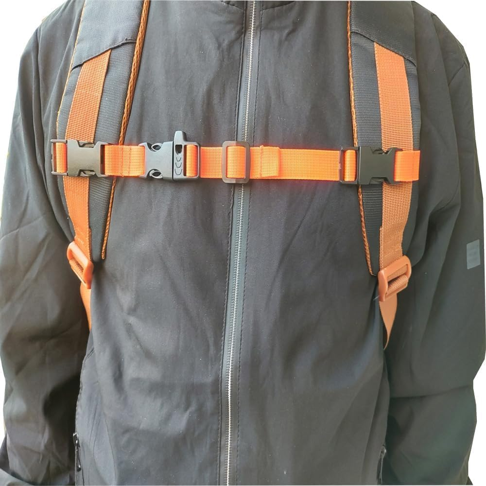 Backpack Chest Strap - Nylon - Adjustable Universal Chest Strap image number 1