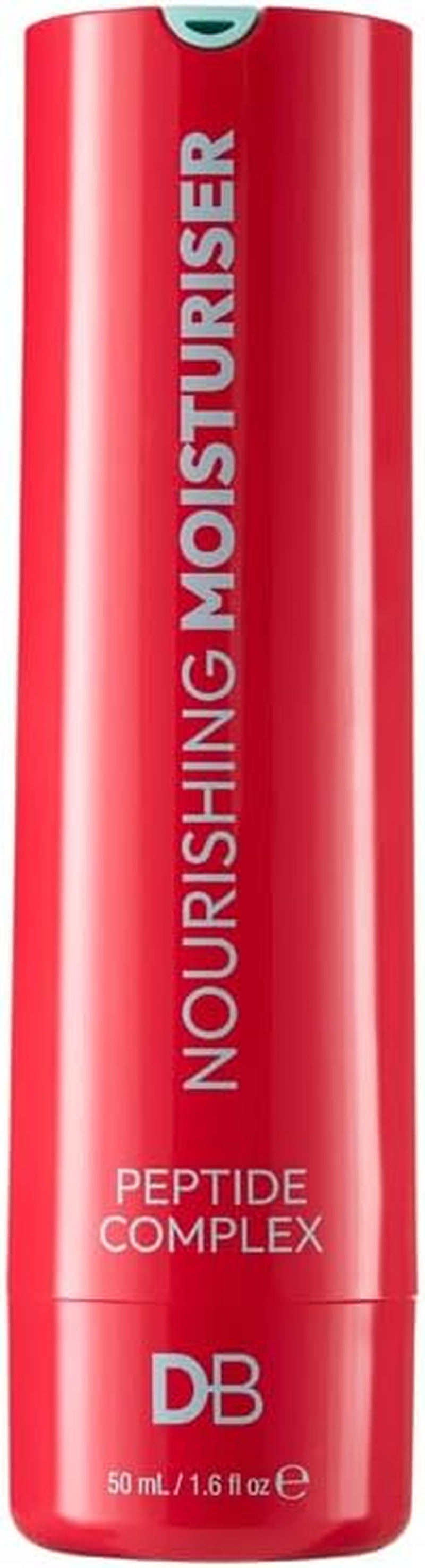 DB Cosmetics Nourishing Moisturiser Peptide Complex | Daily Deep Hydration, Softer Skin. Lightweight Day Cream. Ceramides, Peptides, Jojoba Oil, Vitmains B5 + E. 50Ml image number 3