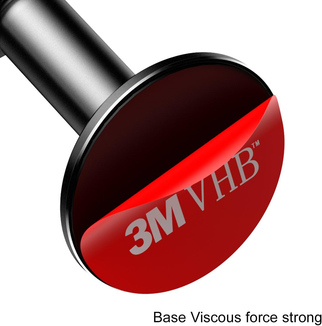 Baseus SUYZD-01 Mobile Phone Holder for Car Bullet on On-Board Magnetic Black for LG G4 Stylus/G Stylo image number 2