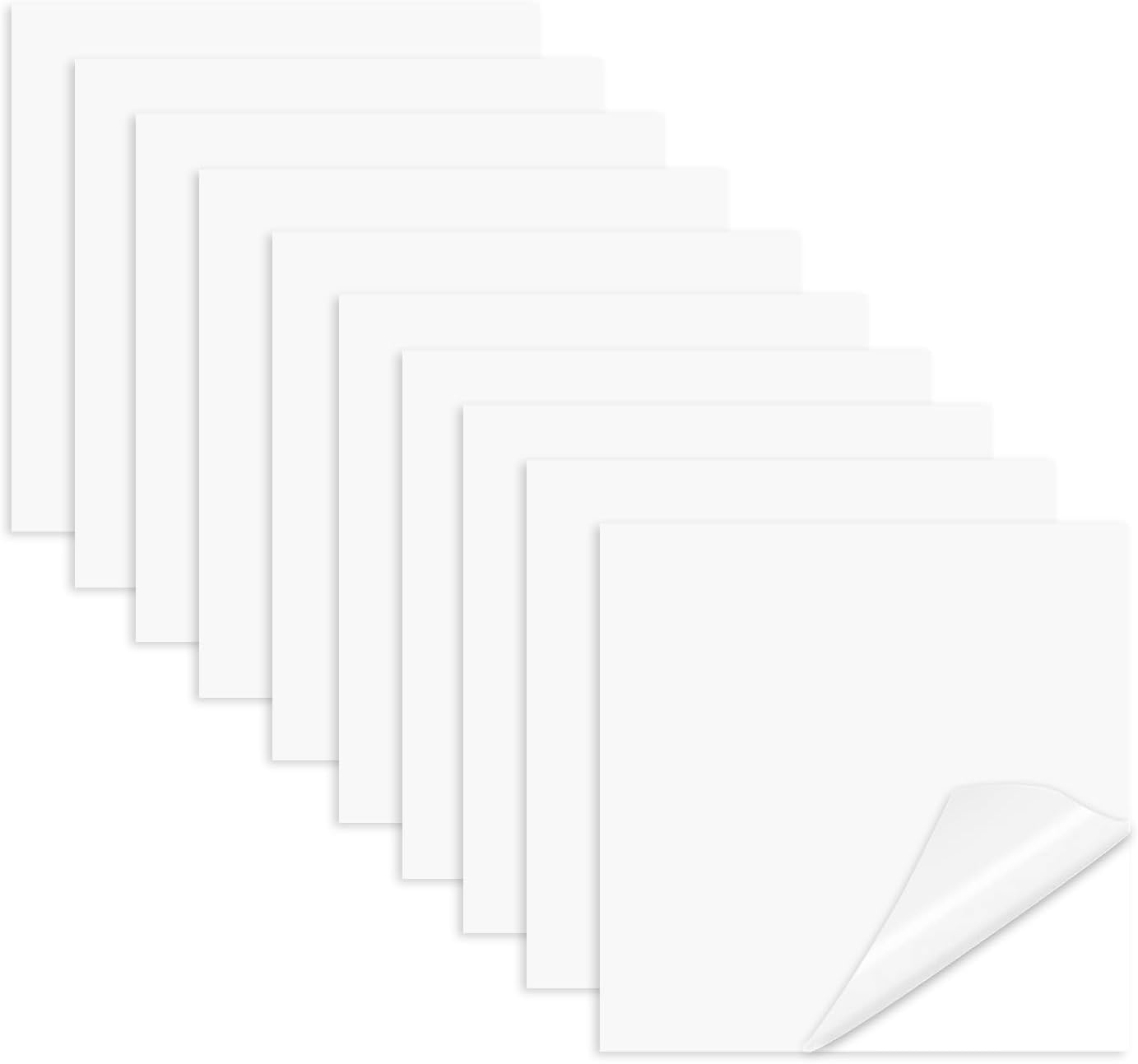 10Pcs TPU Pool Patch Repair Kit Waterproof Inflatable Patch Repair for Air Mattress, Bounce House, Tent, Canvas, Canopy, Swimming Pool, Pool Float, Tub Air Bed and Inflatable Toys - Clear image number 6