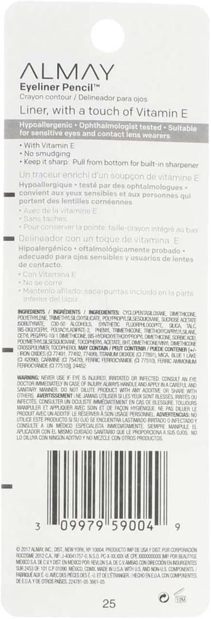Almay Intense I-Color Liner, Black Raisin [209], 0.009 Oz image number 3