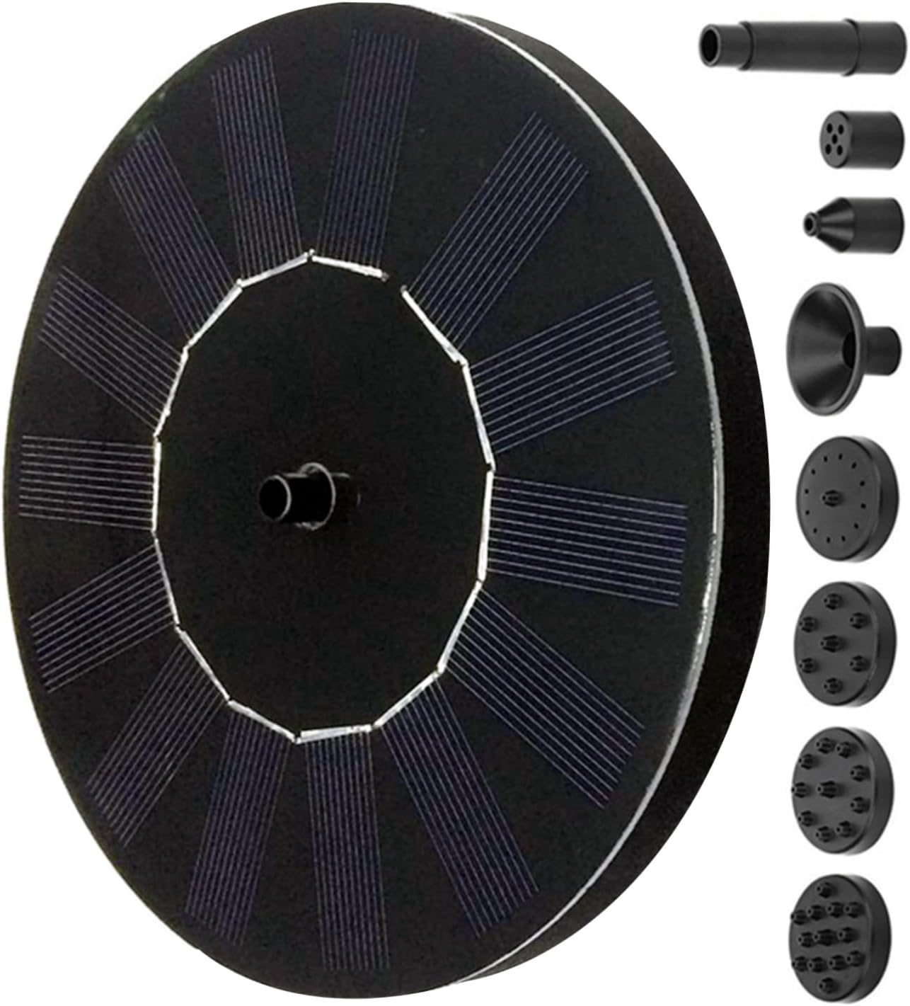 Solar Floating Fountain Pump Compact Solar Water Fountain for Bird Baths Ponds Garden Decor Outdoor Year-Round Energy-Saving Automatic Activation image number 2