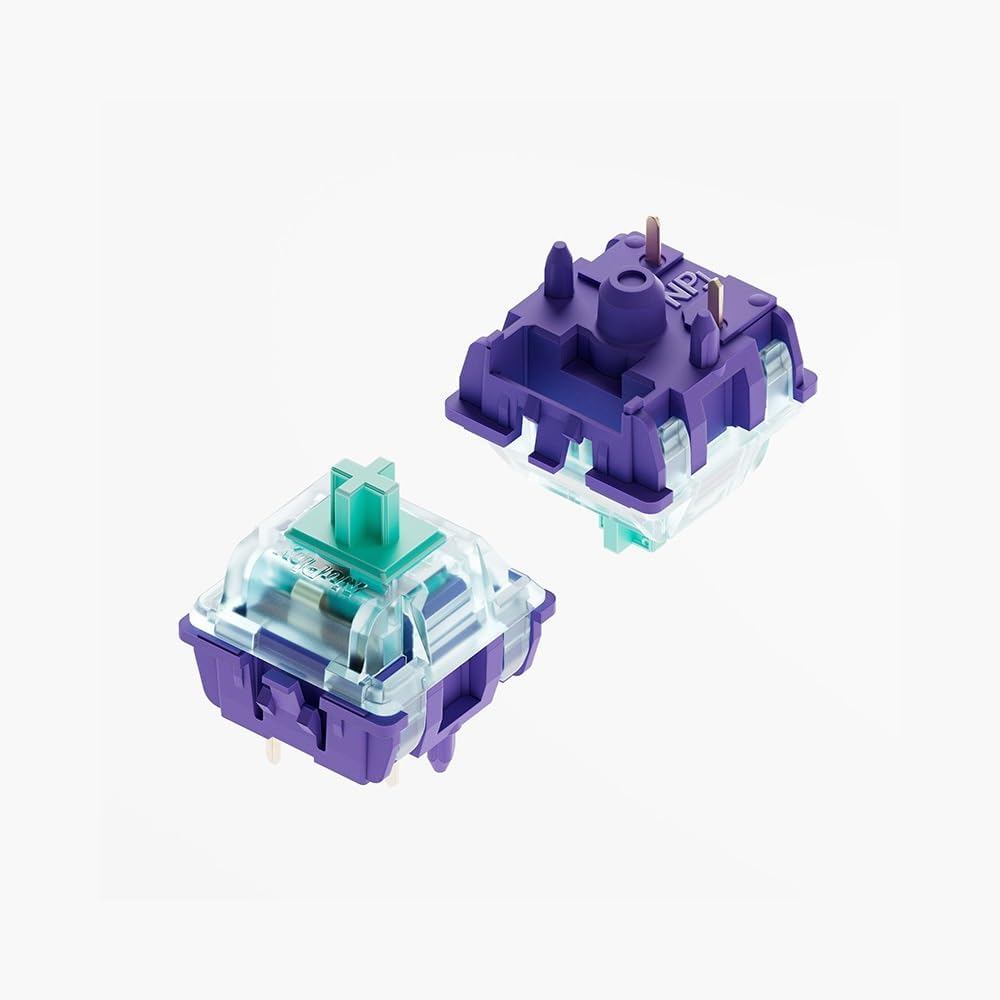 Gopolar Azure Dragon Switch V4, Similar Holy Panda Tactile Switch for Custom Mechanical Keyboard(110Pcs) image number 3