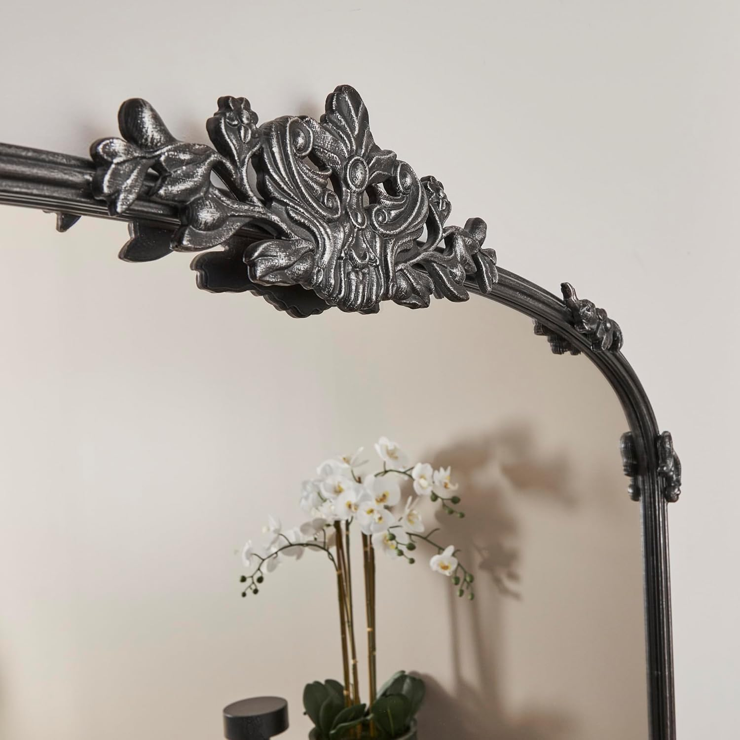 Cooper & Co. Florence XL 180Cm Baroque Mirror Black image number 3