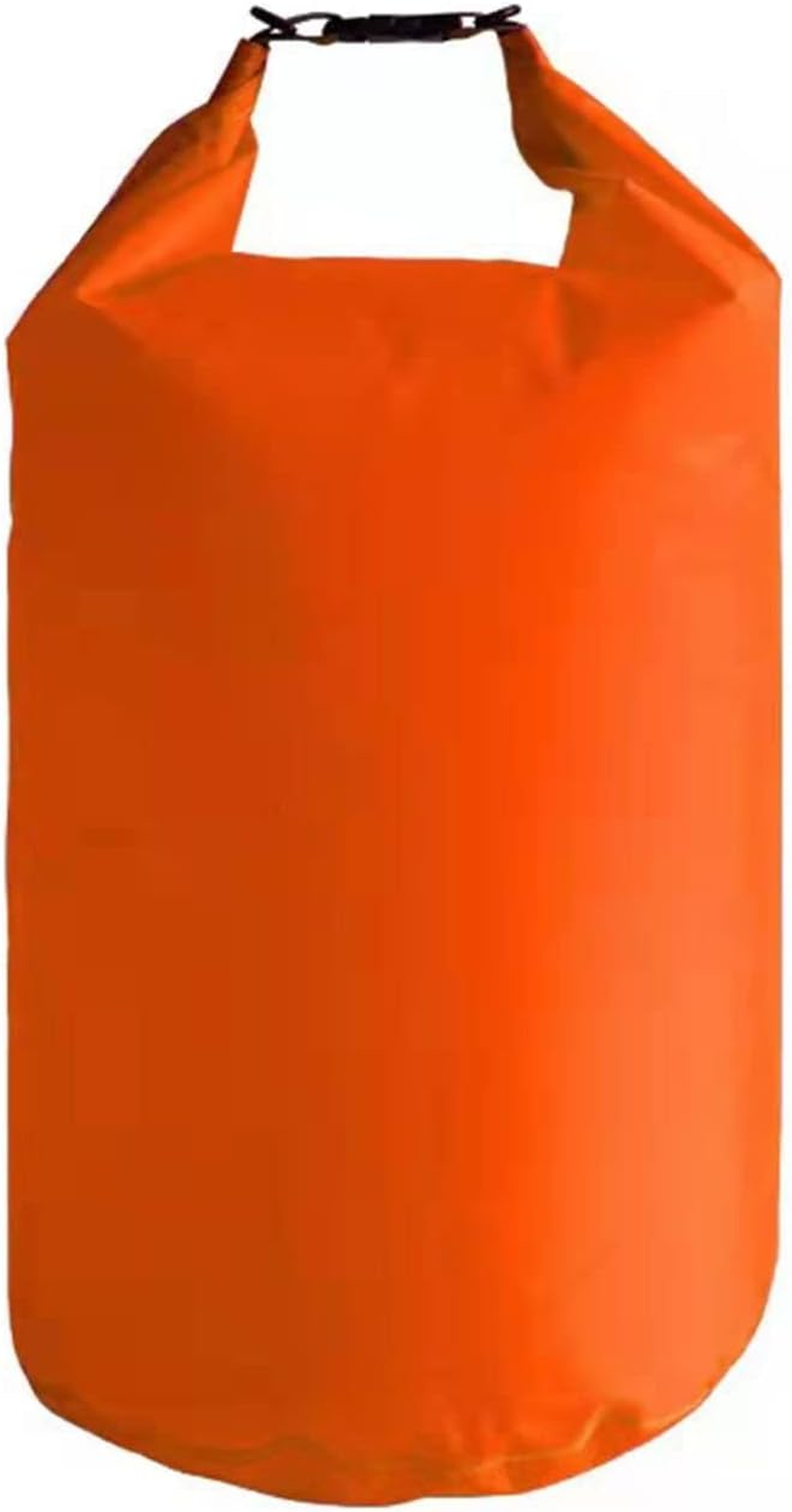 CMCOOPLX 10L/20L/40L/70Lwaterproof Dry Bag, Lightweight Canoe Bags Storage Bags,Dry Sacks Waterproof Bags for Kayaking Rafting Boating Hiking Camping Travel Fishing Sea Swimming Boating (Orange, 70L)