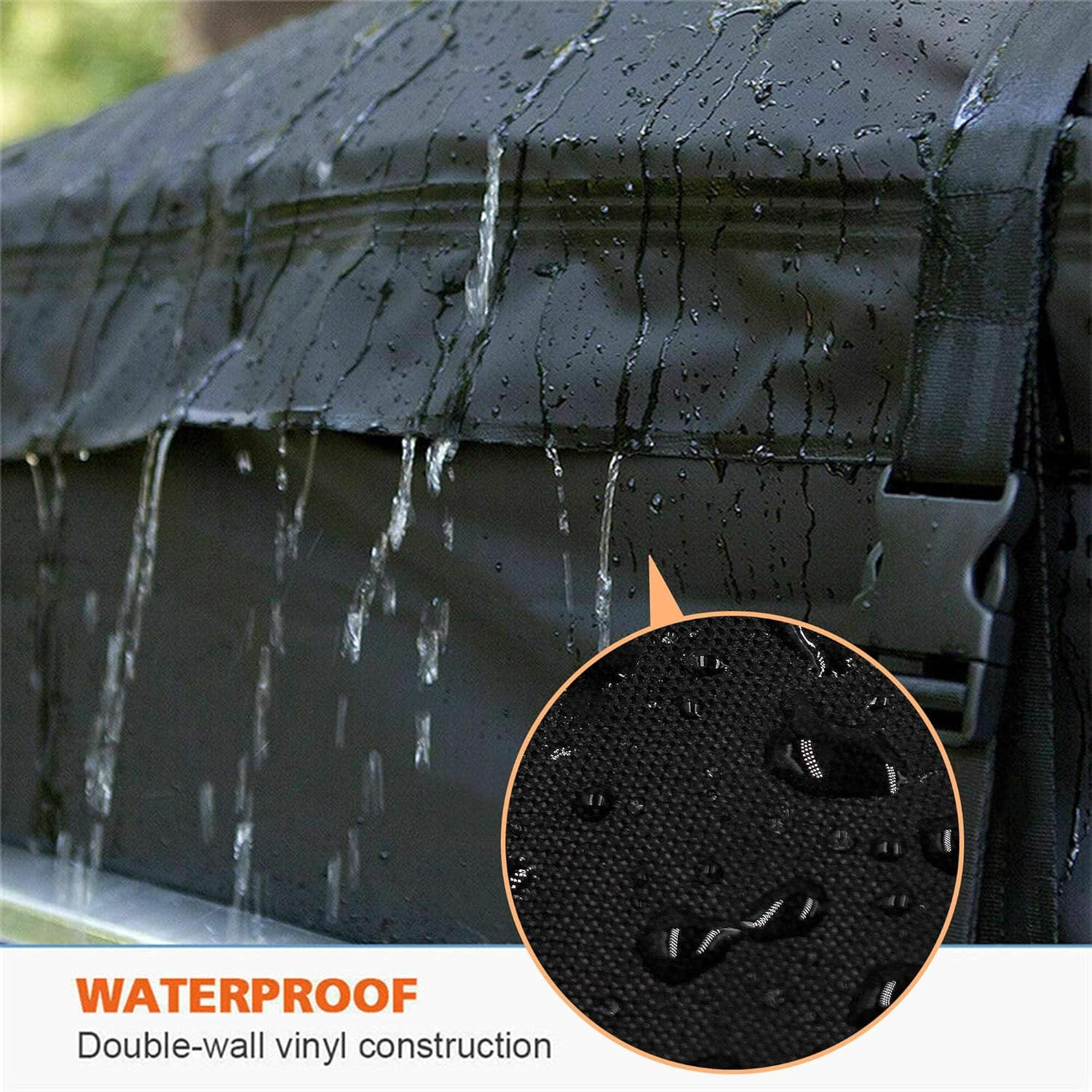 Elora 425L Car Roof Carrier 100% Waterproof Roof Top Luggage Bag for Vehicles