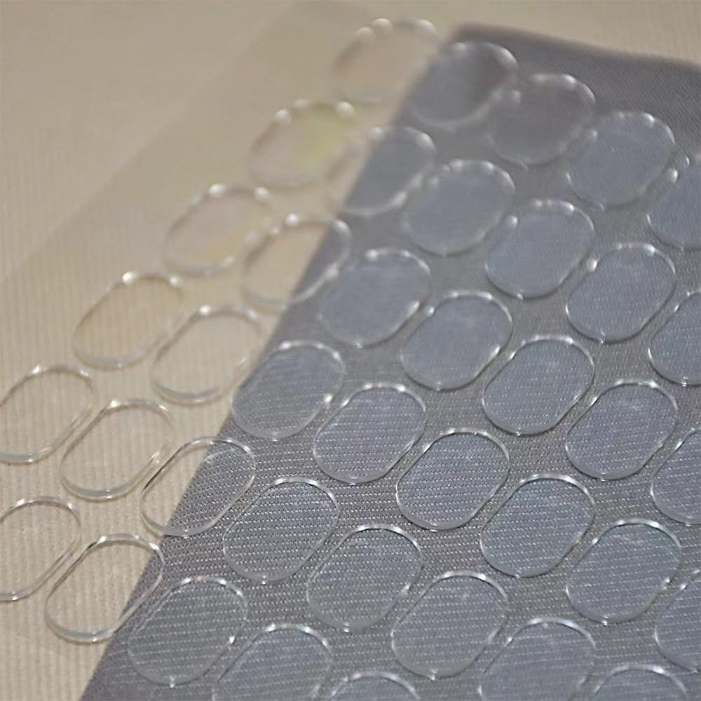 1200Pcs Clear Sticky Tack for Walls, Double Sided Adhesive Dots Clear Sticky Tack Putty Removable,High Strength Glue Point Stickers Dot for Gift Wrapping DIY Scrapbooking Photo Cards Crafting