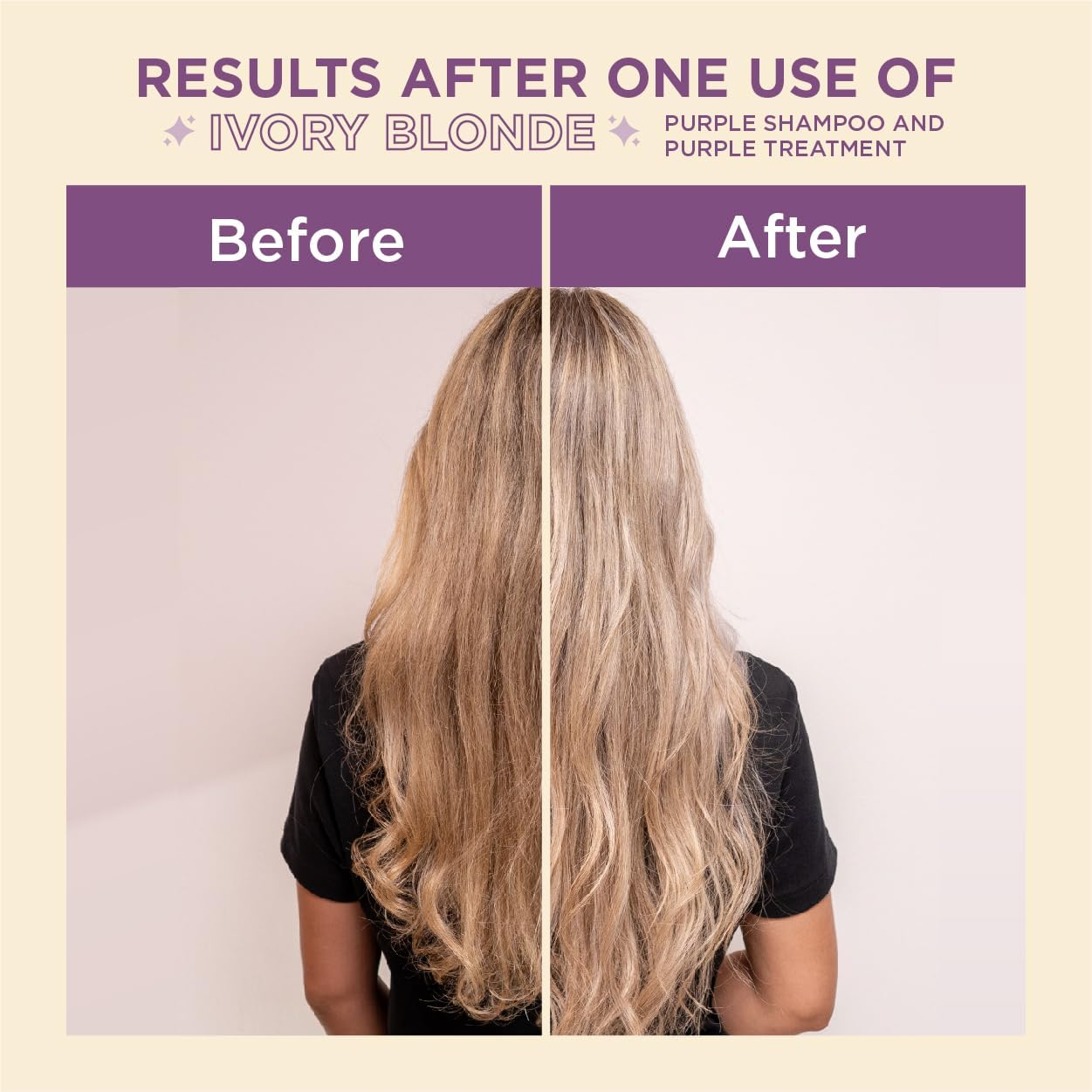 Blondz Only Hair Purple Toning Mask | Eliminates Brassiness | Neutralizes Yellow & Orange Tones | Rubio Marfil Blonde Pearl with Argan Oil Perfect Blonde (Beige) 11.8 Fluid Ounce (350 Ml) image number 4