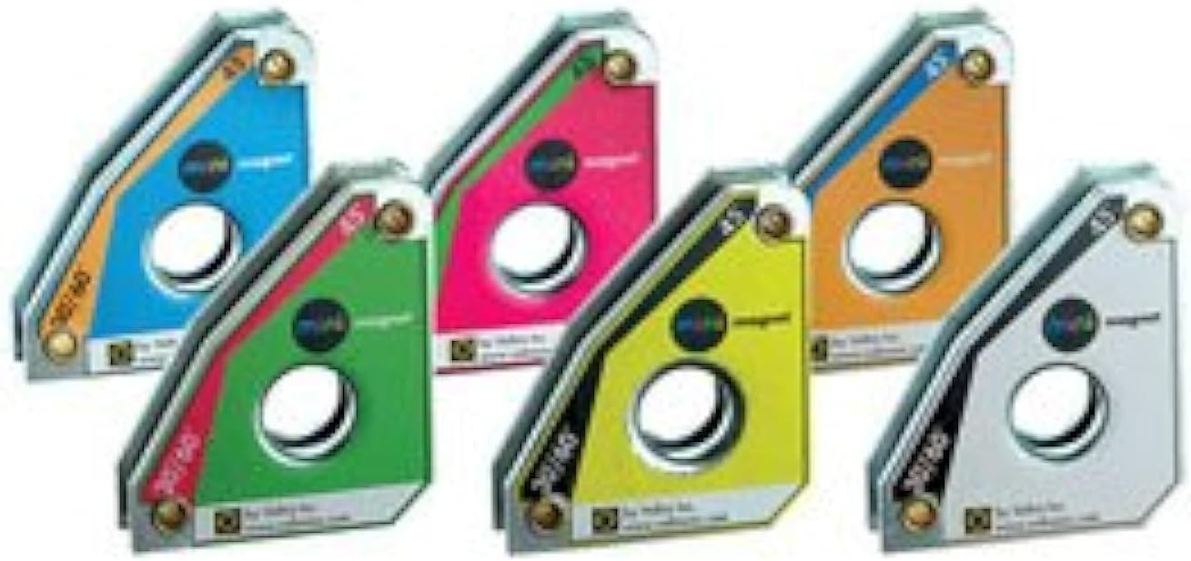 Strong Hand Tools Mini MAG, Welding Squares, Multi Angle: 30&deg;, 60&deg;, 45&deg;, 90&deg;, Magnetic Pull Force: 25 Lbs, Dimension: 2-5/16" X 2", Tig Welding, Fabrication Squares, MS346AT, image number 1