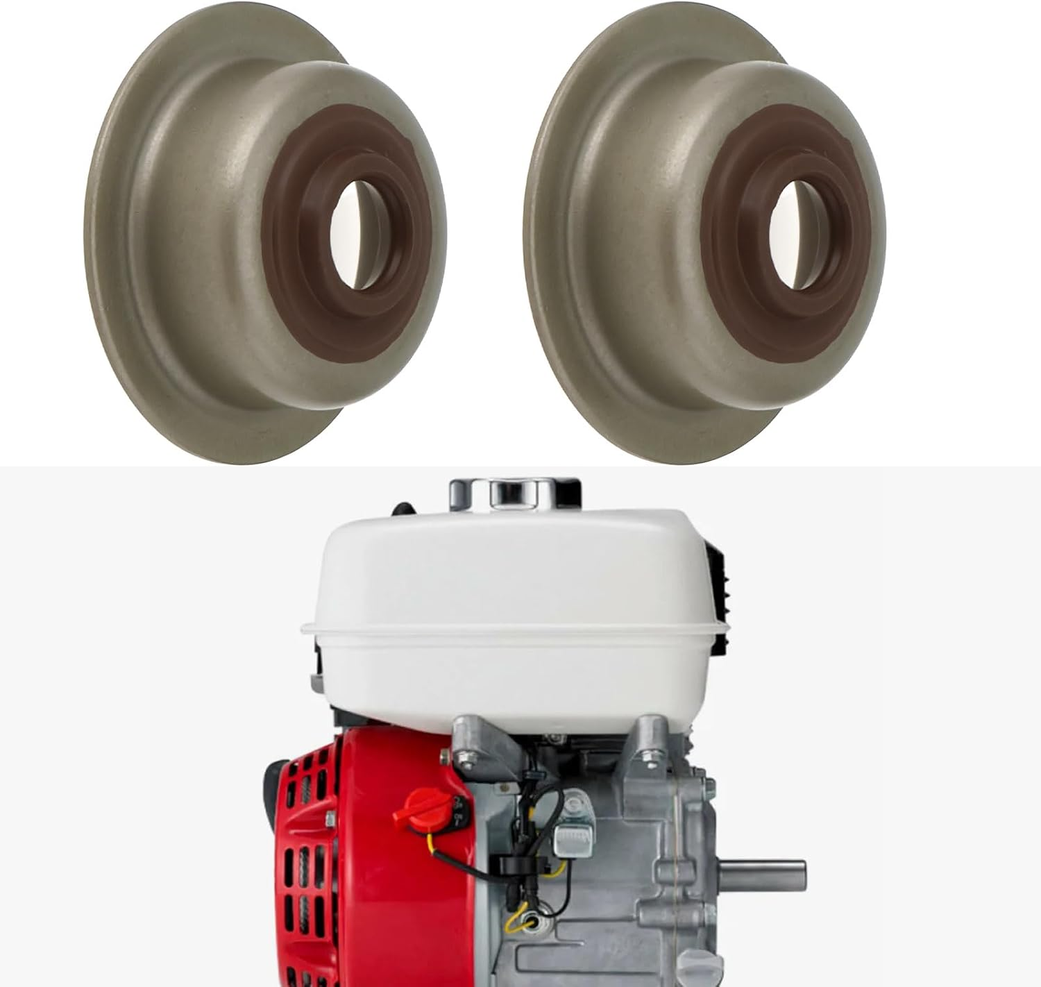 LT Easiyl 4Pcs Inlet Valve Stem Seal 12209-ZH8-003 Compatible with Honda GX120 GX160 GX200 Engines