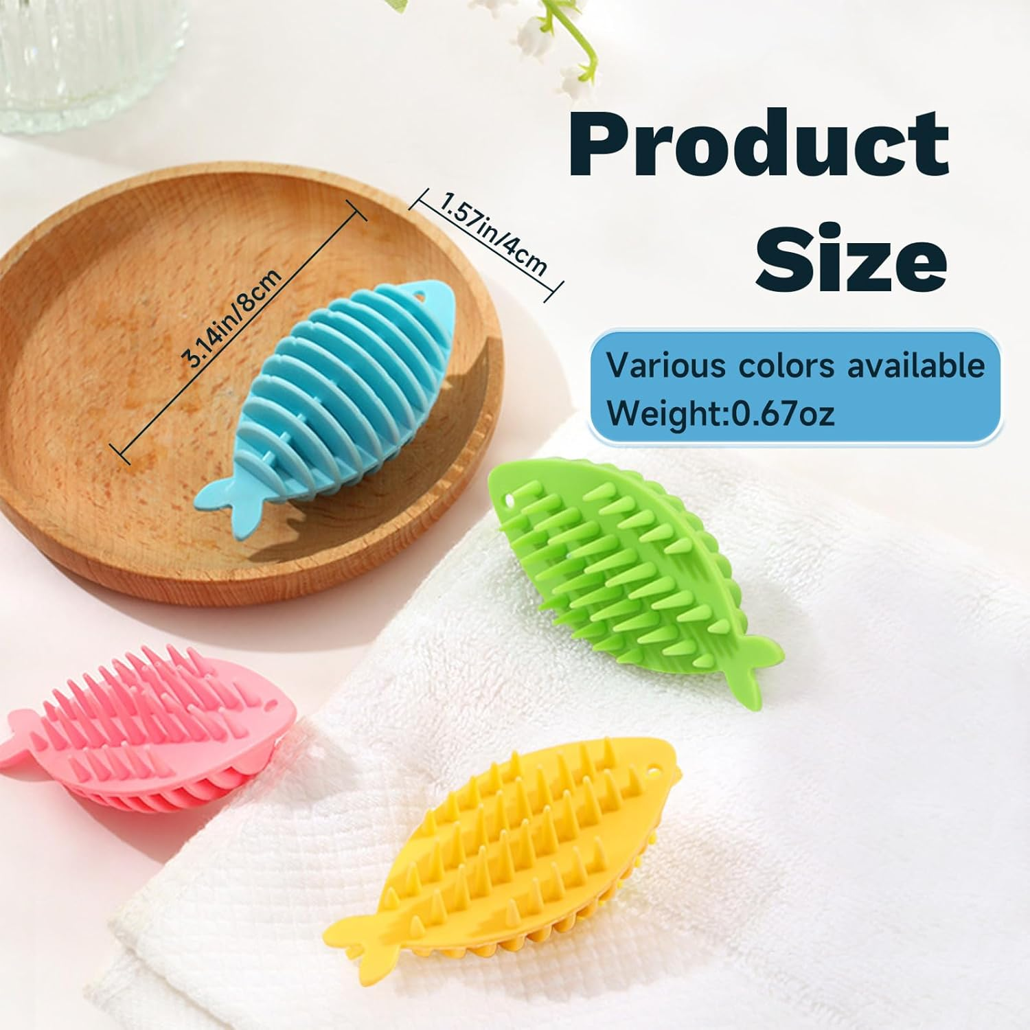 4Pcs Reusable Laundry Balls, Soft TPR Laundry Balls, Laundry Agitator Balls for Washing Machine, Dryer Balls Laundry, Laundry Scrubbing Balls Tangle-Free for Washing Machine (4) image number 6