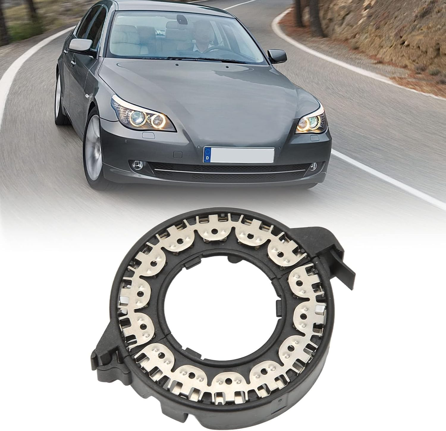 HID Xenon Lamp Holder Replacement D1S D1R D3S D3R Xenon Bulb Bracket Clip Ring Fixer image number 5