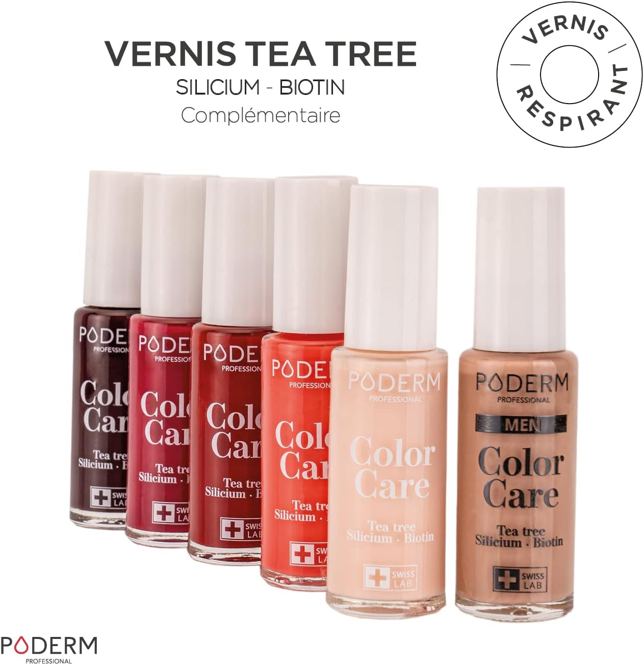 PODERM - 2X PACK - 2-In-1 FUNGAL INFECTION NAIL TREATMENT| with Exceptional Plants with Powerful Anti-Fungal Restorative Properties | Professional Foot/Hand Treatment | Quick & Easy | Swiss Made image number 1