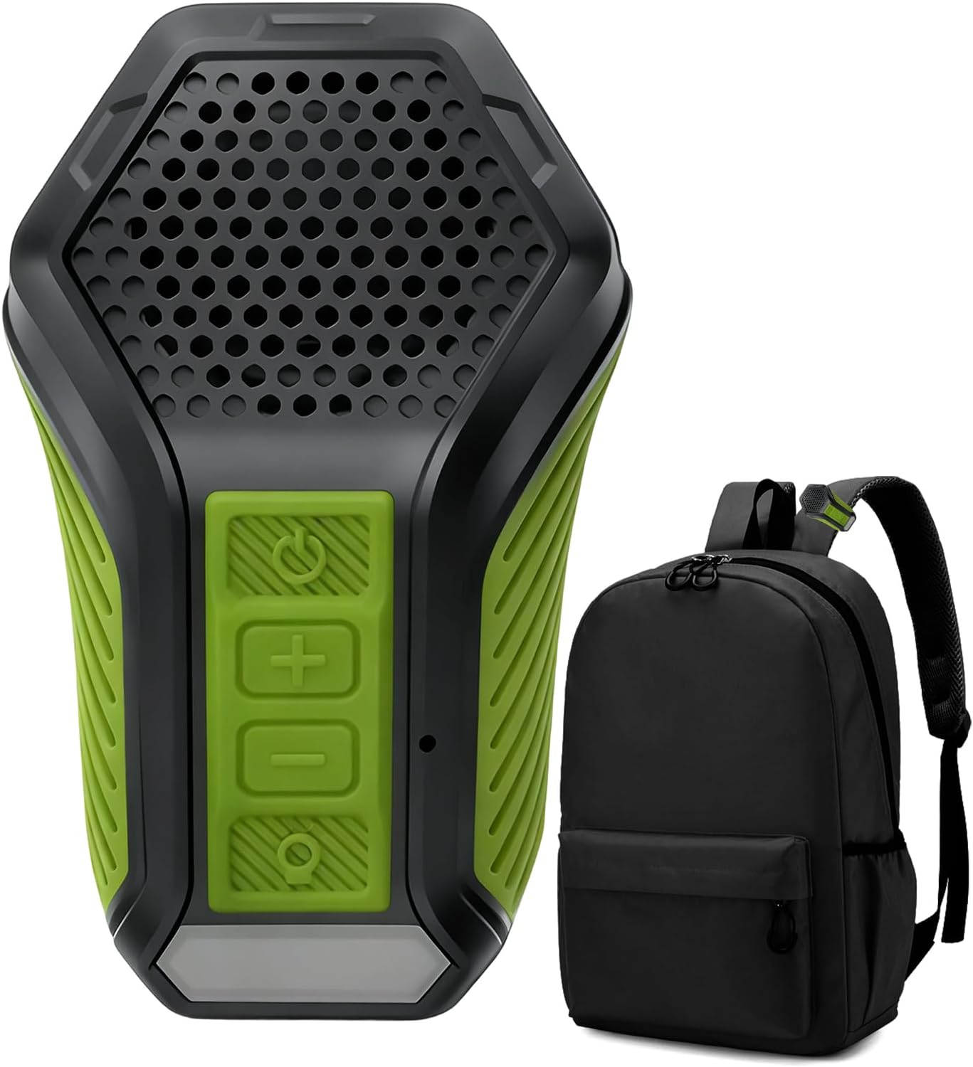 Wearable Speaker Wireless | Music Playing Device with LED Light - Portable Running Speaker | for Runners Travelers Running Jogging Gym Hiking Cycling Commuting Traveling Housework Leisure image number 1