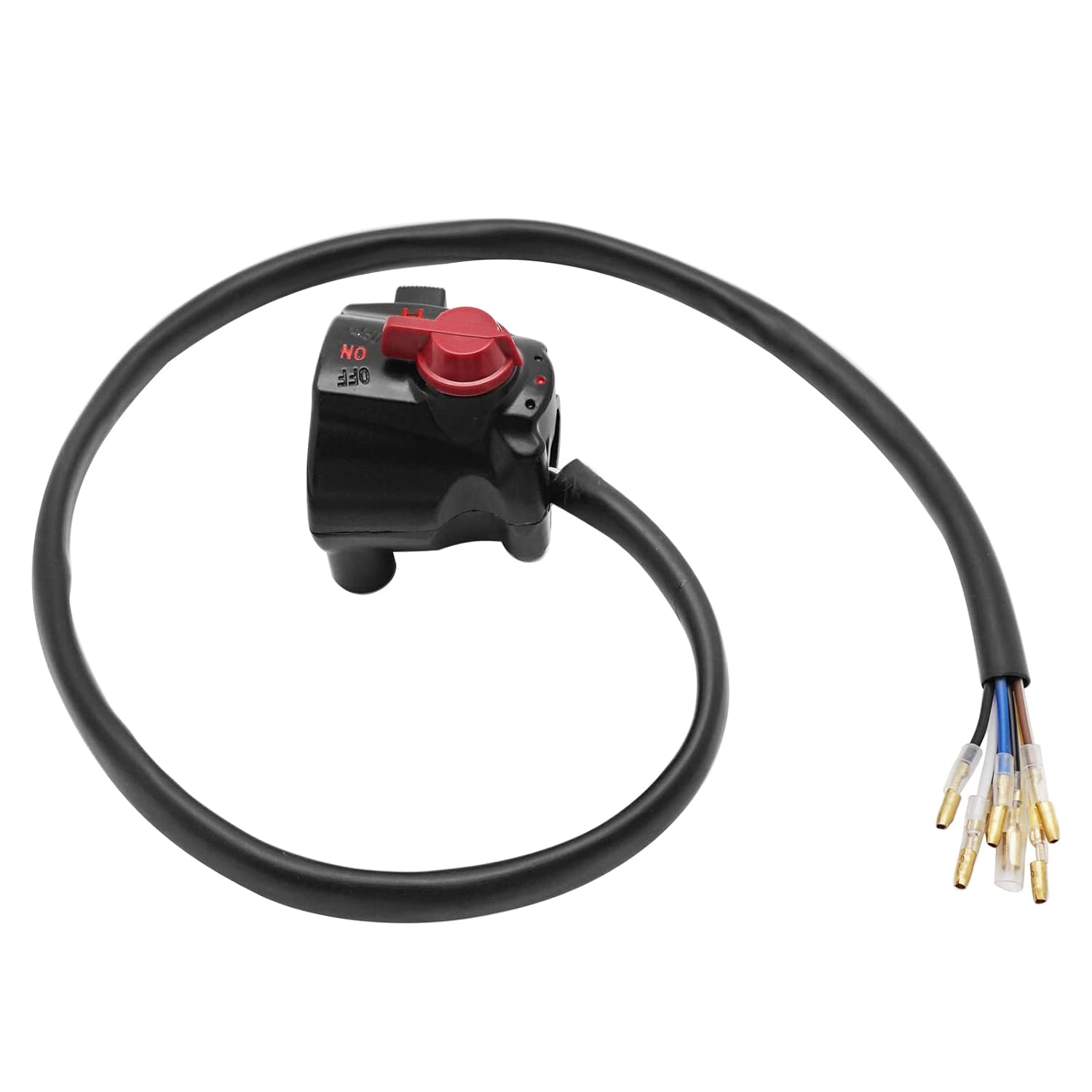 Right Start Stop Kill Headlight Control Switch for Honda CB500 1971-1973 CB750K 1971-1972, OEM# 35300-323-671 35300-300-674 image number 6