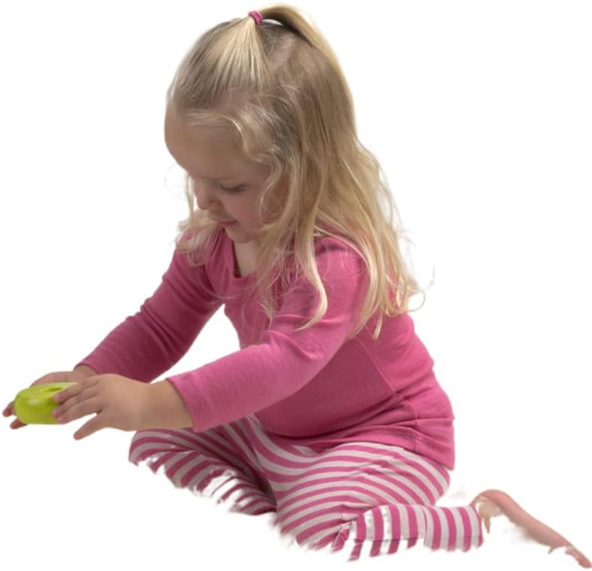 Merino Baby Merino Wool Pant for 3-6 Months Babies, Girl Stripe image number 1