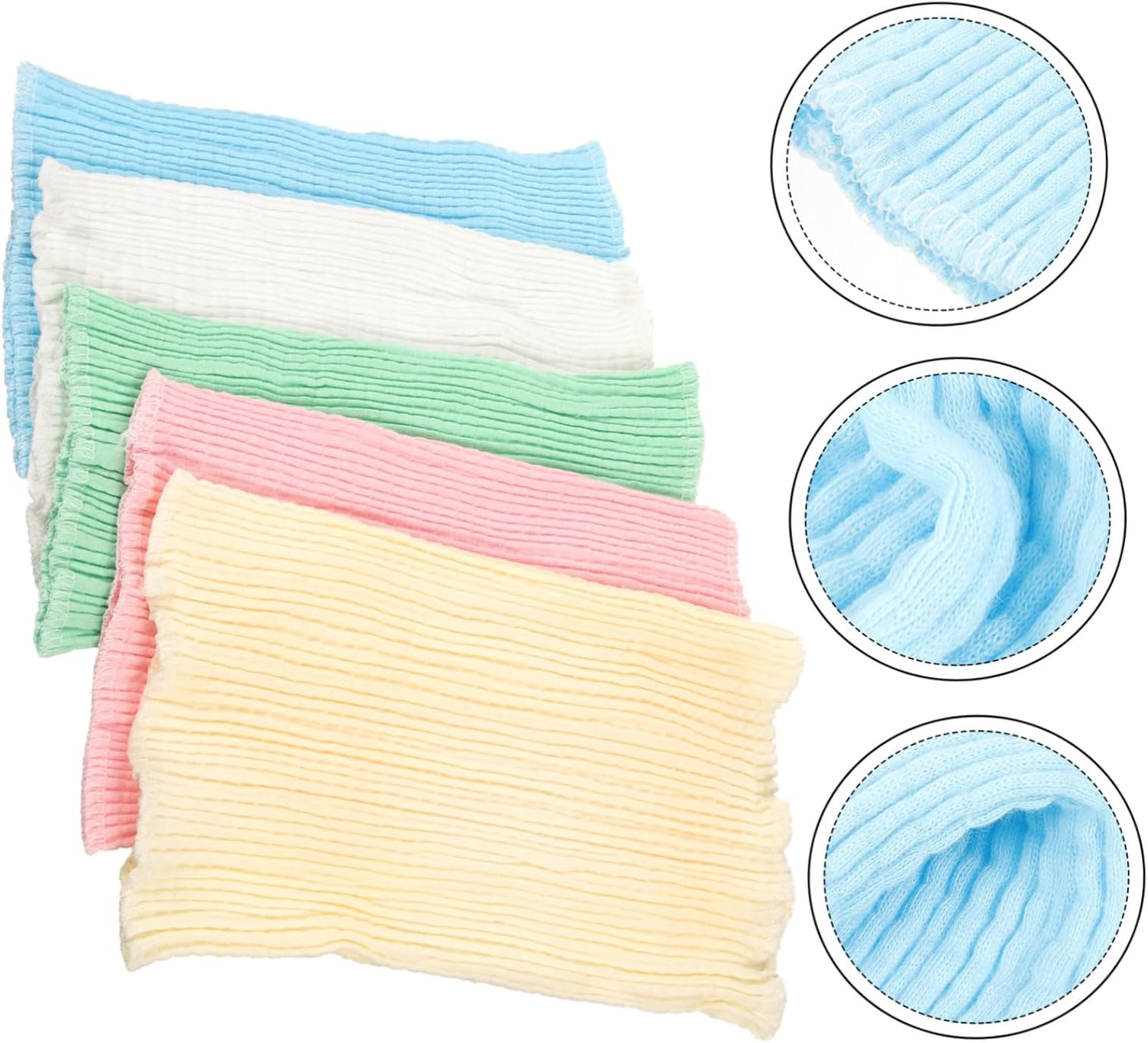 5Pcs Boy Girl Belly Wrap Newborn Belly Band Protective Warm Cover for Pregnancy Postpartum image number 2