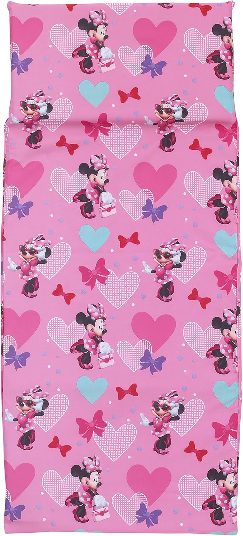 Disney Minnie Mouse Preschool Nap Mat Sheet, Pink