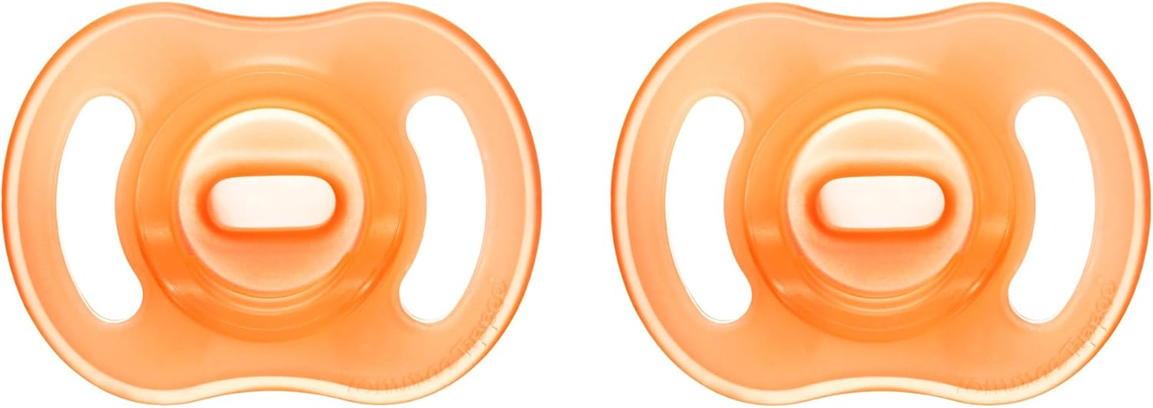 Tommee Tippee Ultra-Light Stayput Night Glow Soother, 18-36M, 2 Pack, Soft Skin Feel, Extra Air Flow image number 4