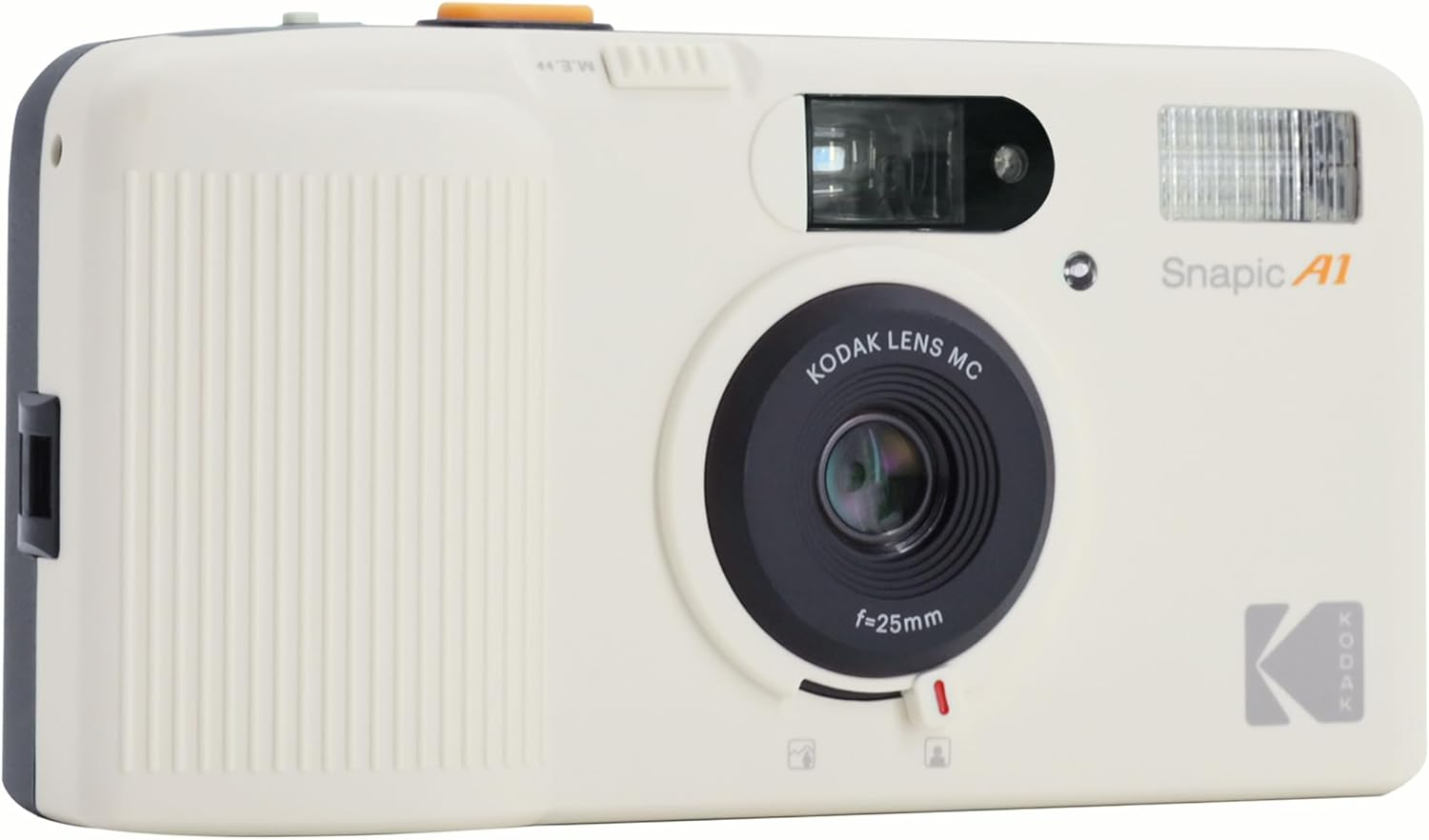 Kodak Snapic A1 35Mm Film Camera, 35Mm, Reusable, 2-Zone Focus, Lightweight, Compact (Ivory White) (Film & AAA Battery Are Not Included) image number 5