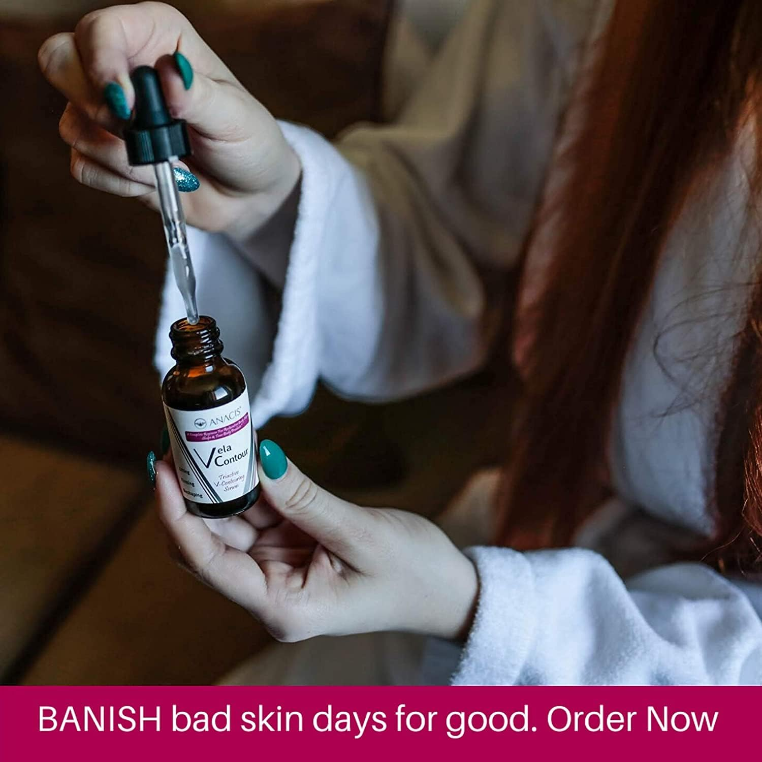 Advanced Neck Serum &ndash; Works for V Line Neck Chin Jawline - Fine Lines - Neck Wrinkles - Sagging Skin - for Women and Men (Serum) image number 1