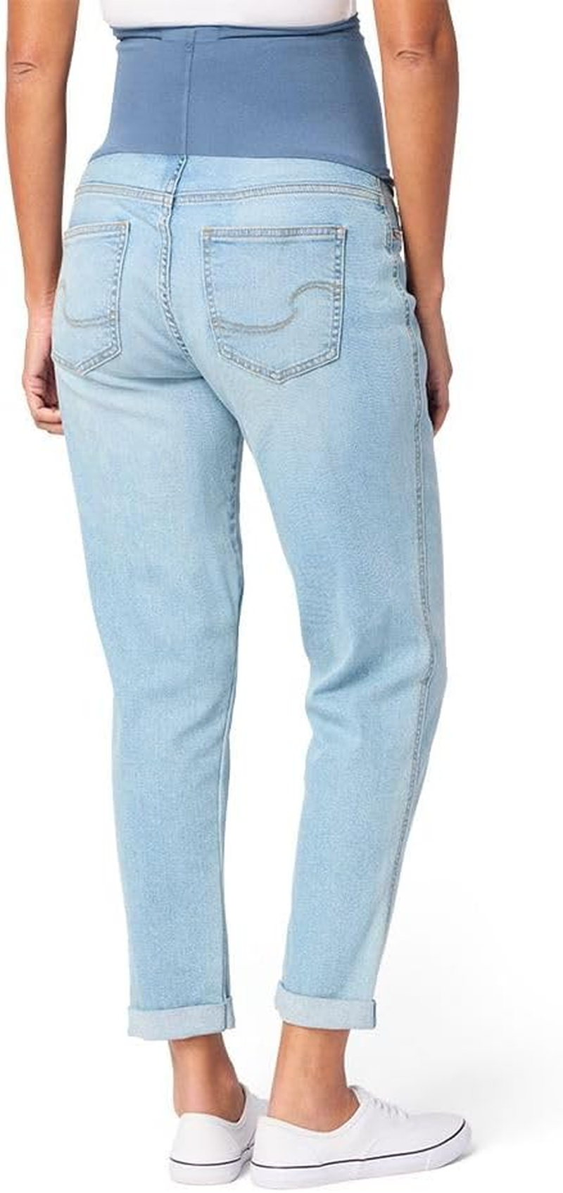 Signature by Levi Strauss & Co. Gold Label Women'S Maternity Boyfriend (Standard and Plus) image number 5