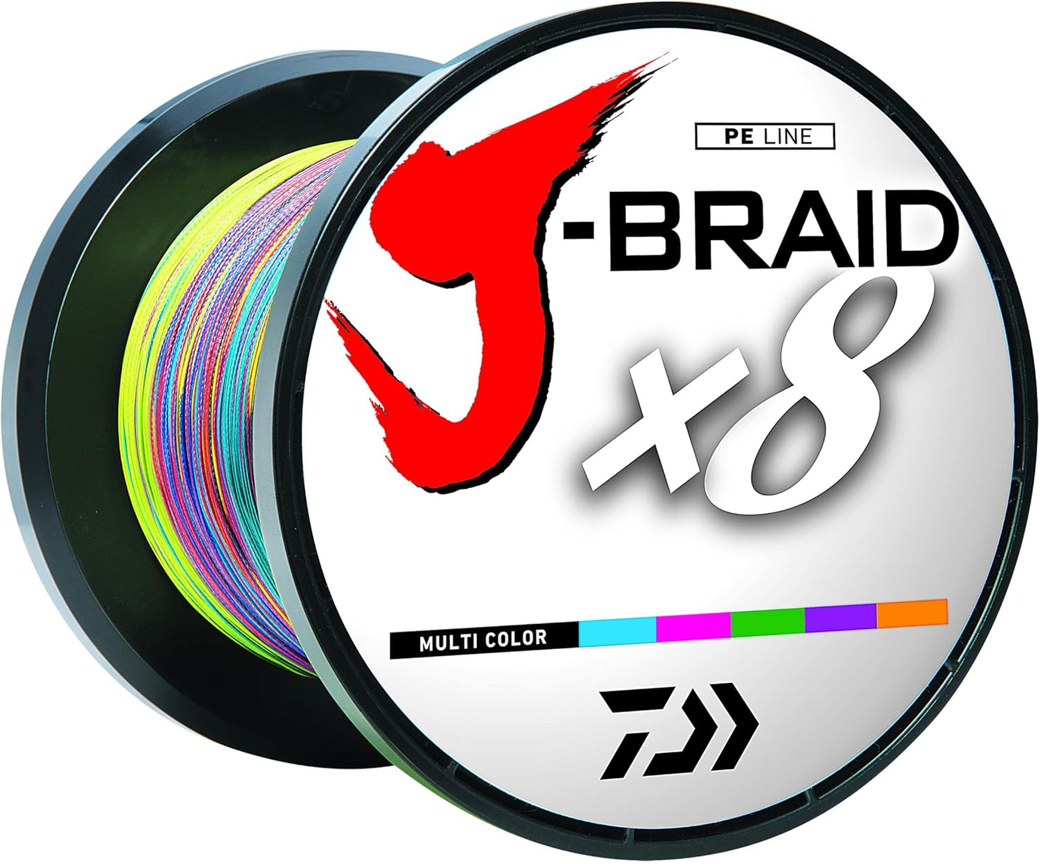 Daiwa J-Braid Grand - 40 Pounds, Multi-Color,Multicolor image number 4