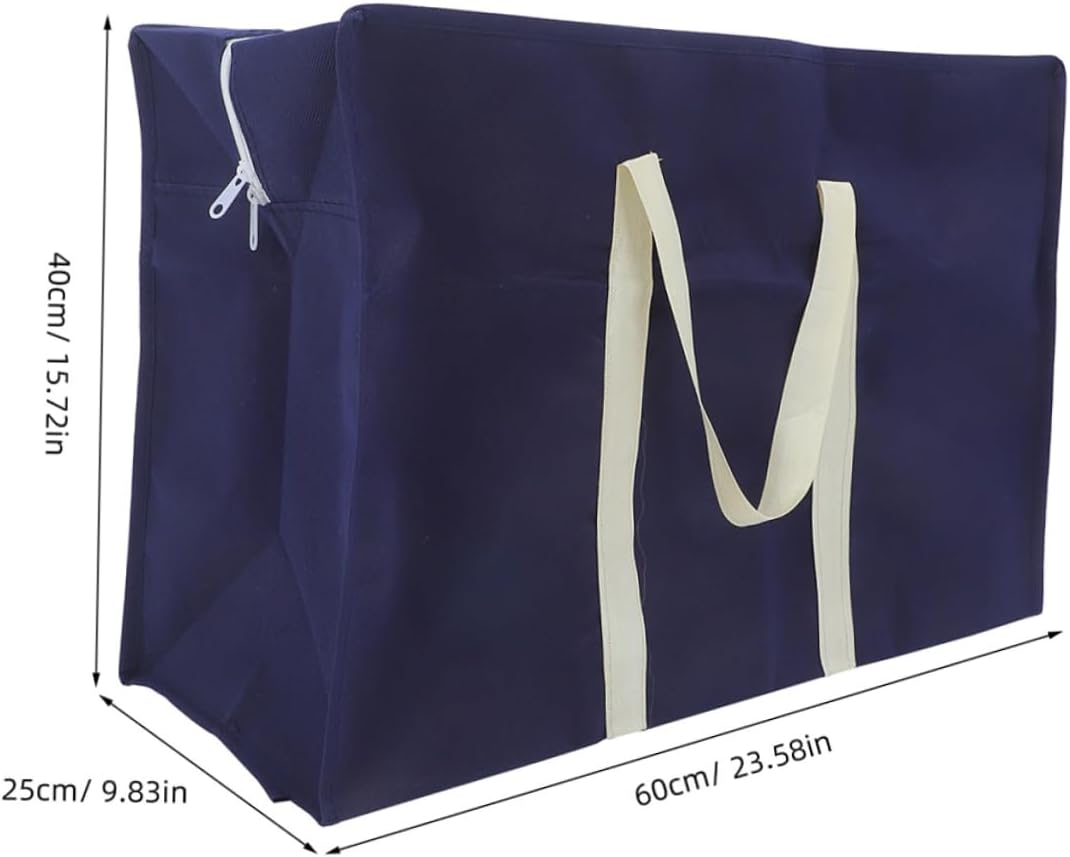 COLLBATH 2Pcs Large Capacity Storage Bag Duffle Luggage Organiser Tote Bags for Travel Moving image number 1