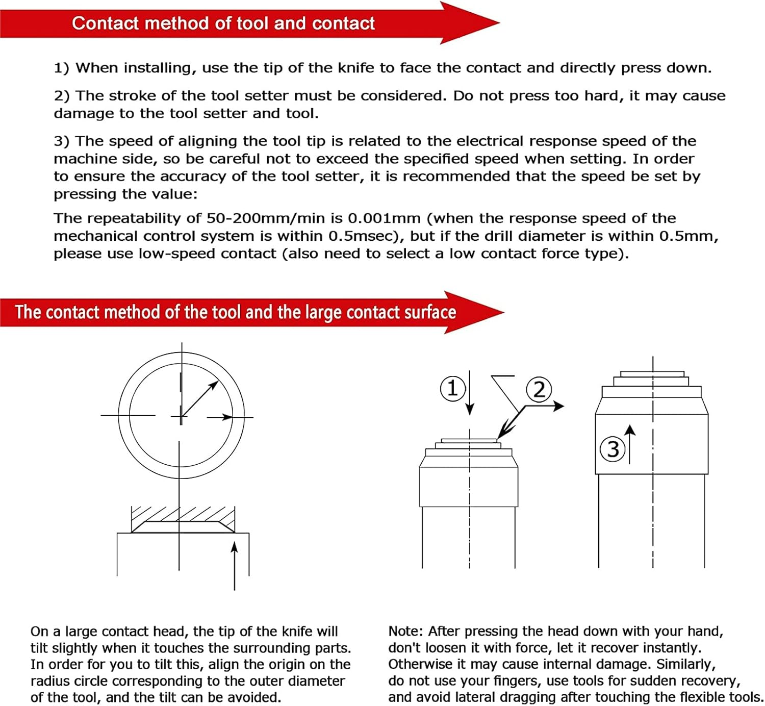 Tool Setter with Cable CNC, Z Axes Touch Tool Setter Normally Closed CNC Tool Setting Accessory with Cable DC 24V image number 4