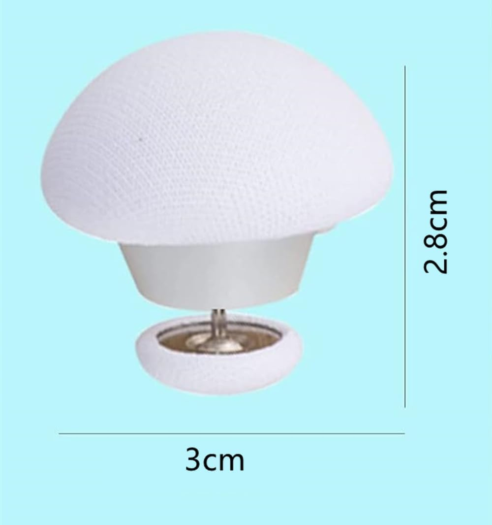 32 Sets Duvet Pin Duvet Clip, Non-Slip Quilt Clip, One Button Unlock Duvet Clip, Duvet Button Fastener, Suitable for Quilt, Cushion, Curtain (White) image number 4