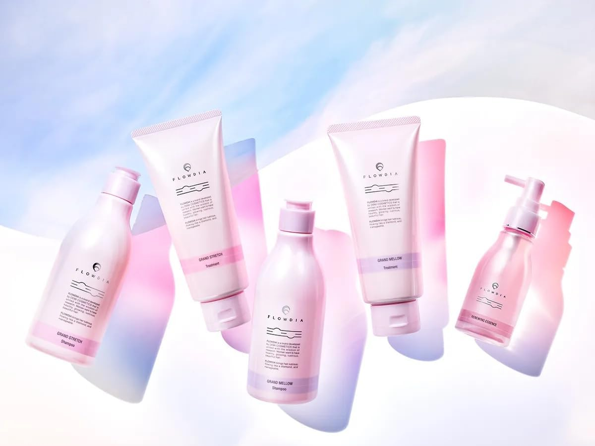 Demi Flowdia Shampoo, Grandmerrow, 8.5 Fl Oz (250 Ml)