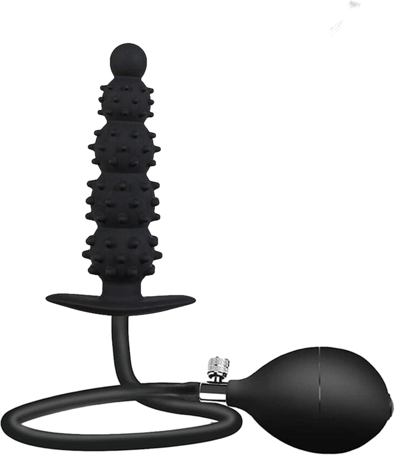 Silicone Inflatable Male Anal Plug Extra Large Inflatable Barbed Anal Beads Butt Plug Dildo Huge Men Women Sex Toy image number 5