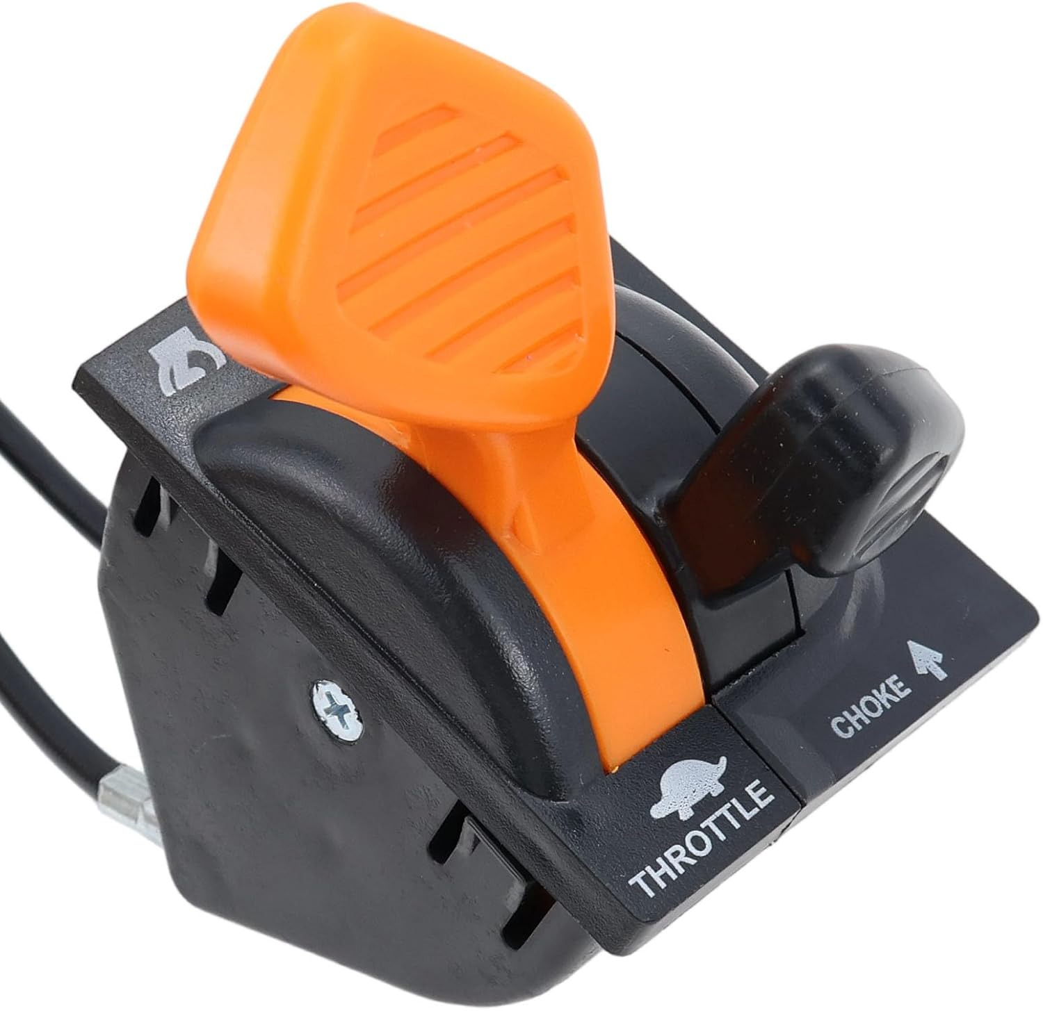 Throttle Choke Cable Control Assembly Compatible with for John Deere AM140333 X300 X500 Series Replaces X350 X500 X534 X380 040001+ 020001+ Fit for John Deere image number 3