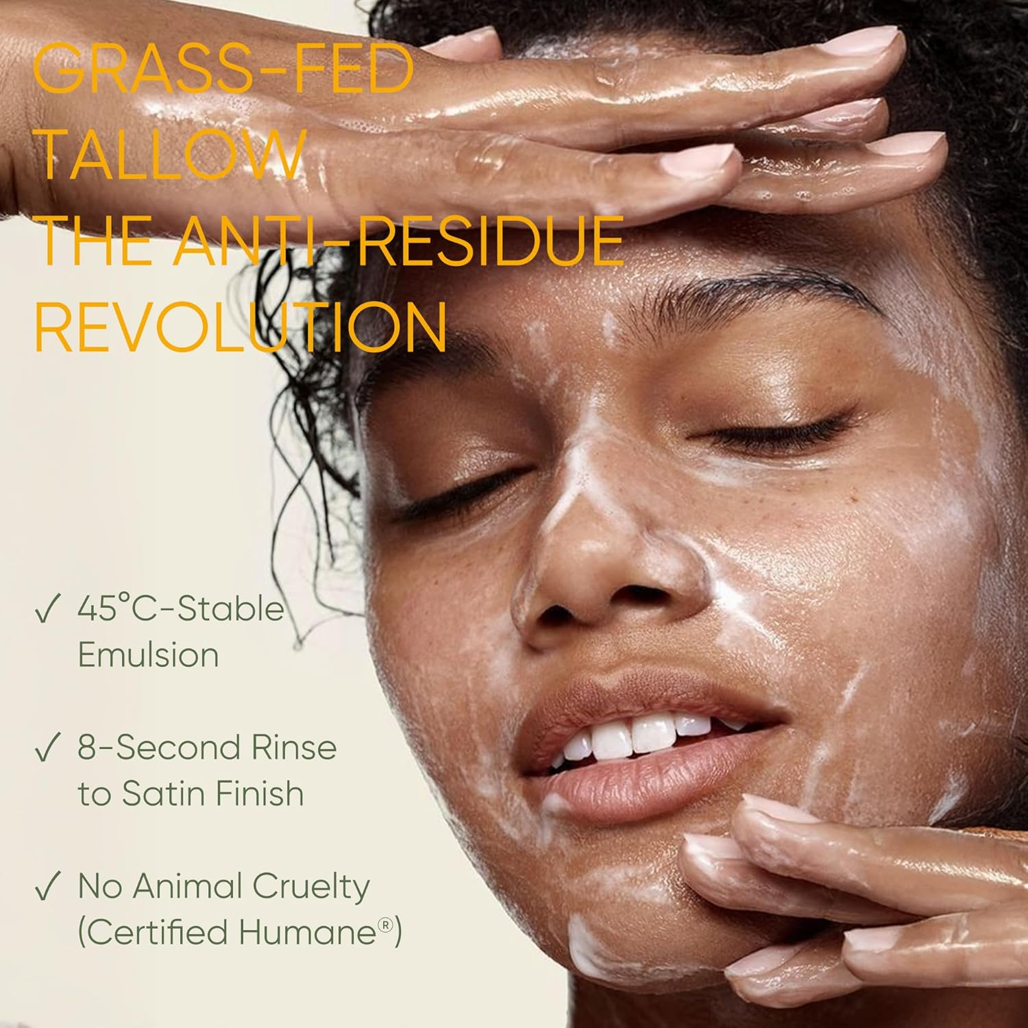 Grocerism Manuka Honey & Centella Asiatica Makeup Remover Balm, Soothing Cleansing Balm with Beef Tallow for Dry, Sensitive Skin, Deep Cleanse & Moisturize, 3.53 Oz Organic Skincare