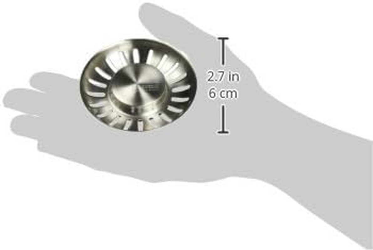 Franke 906SN-C Replacement Strainer Cup, Satin Nickel image number 1