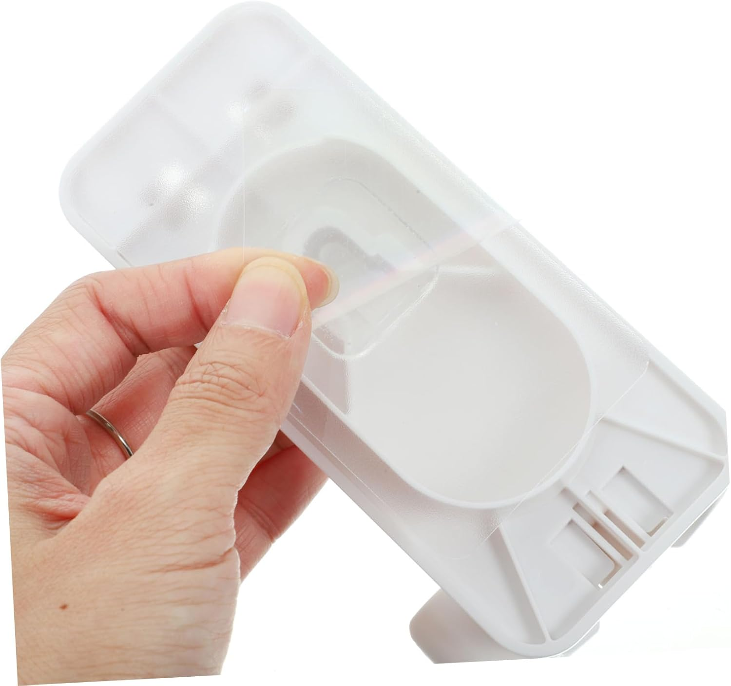 DINHEAROM Multi Functional Wall Mounted Hair Tool Holder Easy Install Hair Organizer for Bathroom Salon Stylish Storage for Curling Irons Hair Dryers image number 2