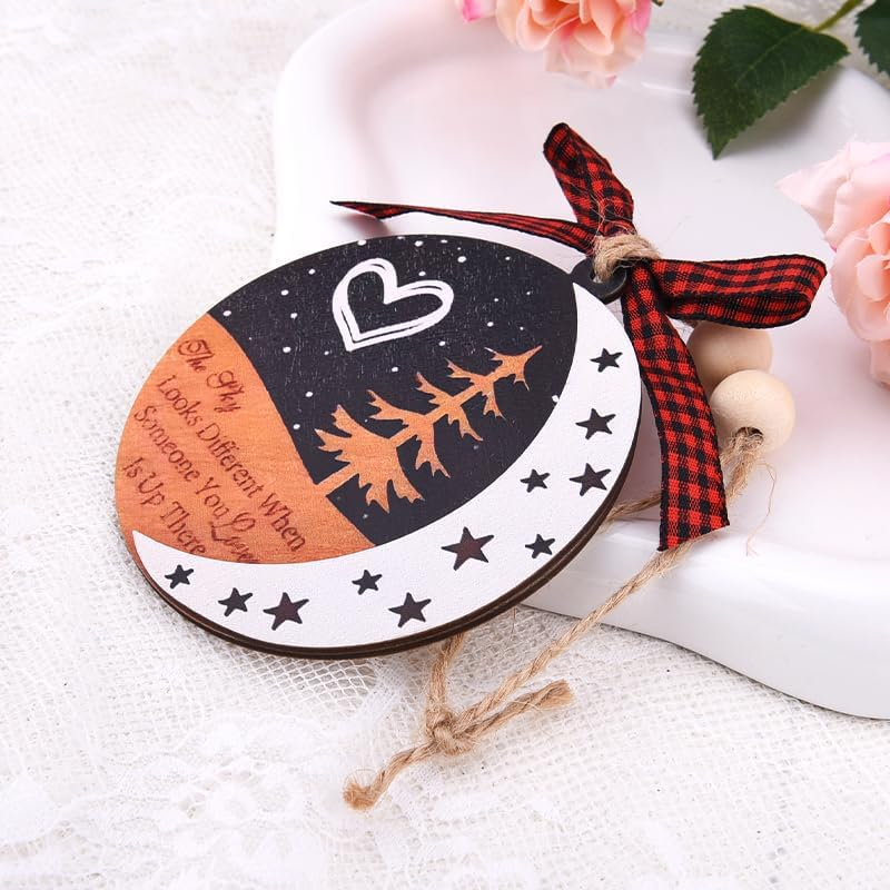 Memorial Christmas Ornaments for Loss of Loved One Remembrance Comfort Sympathy Gifts for Loss of Mom Dad Condolences Gifts for Bereavement Grief Memory Gift Ideas Funeral Ornament for Deceased Mother image number 1