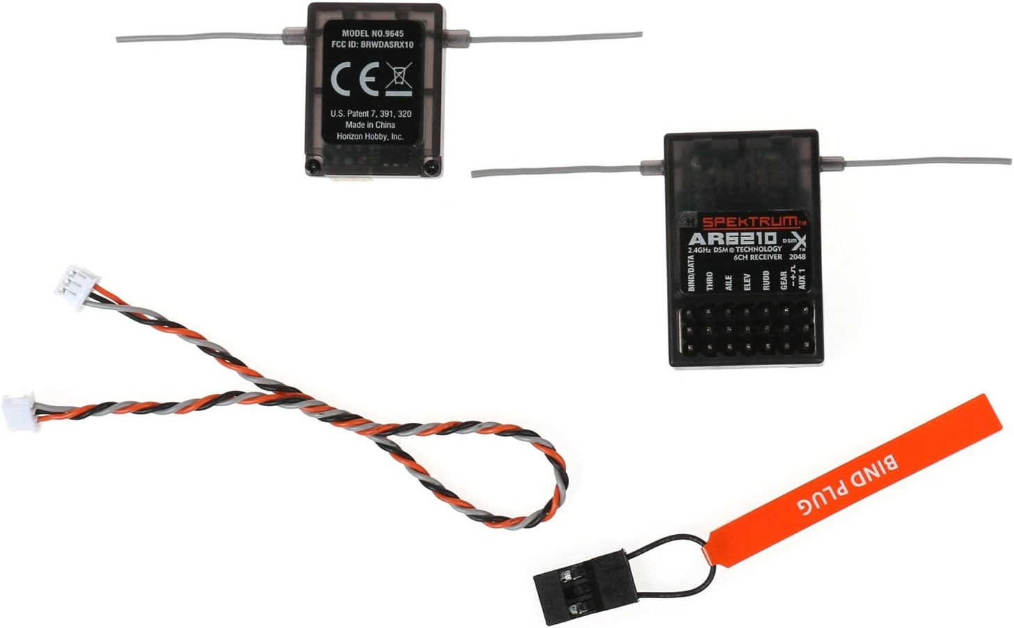 LICHIFIT AR6210 DSMX Receiver RX Support DSM2 for JR Spektrum Transmitter TX RC