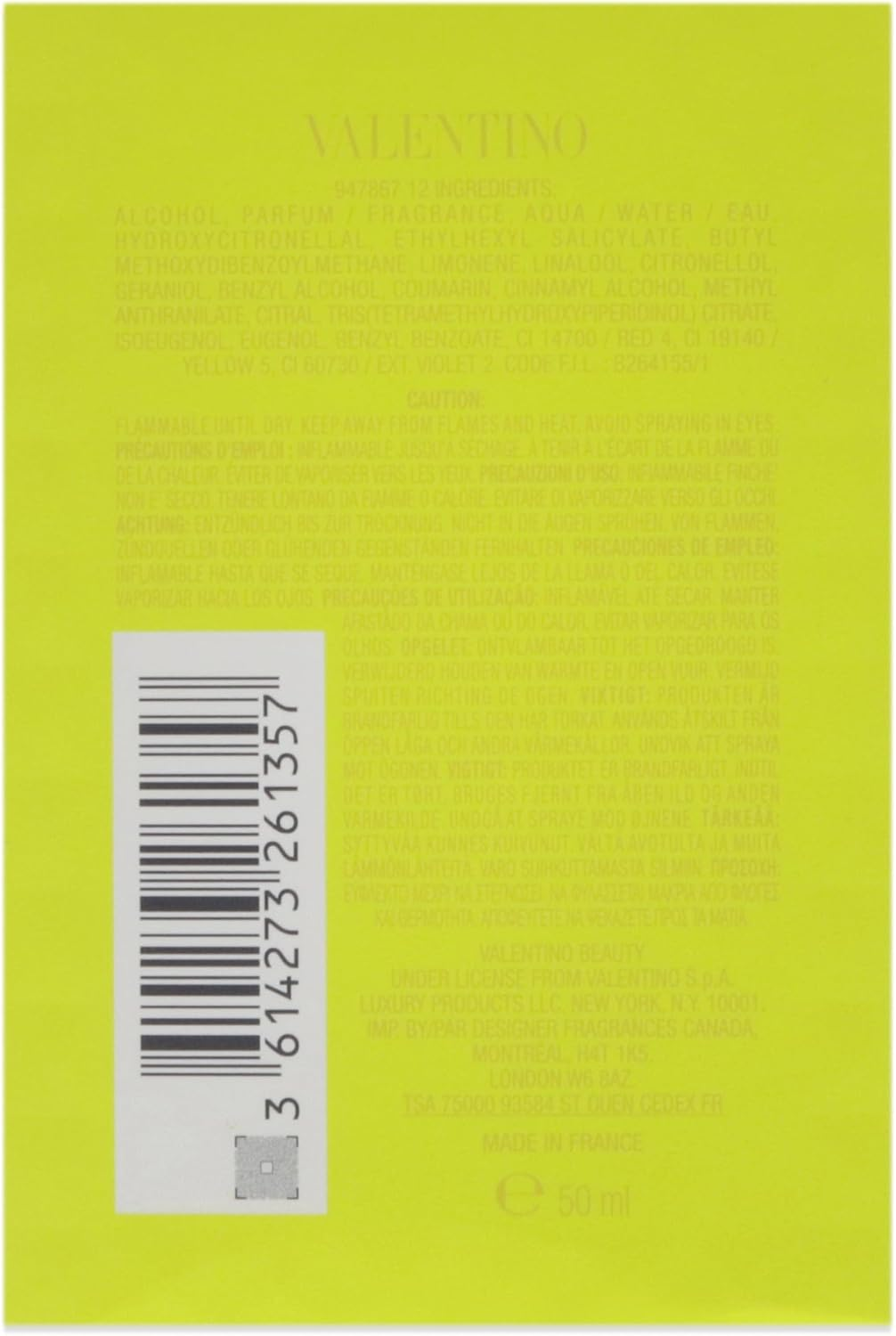 VALENTINO DONNA BORN in ROMA YELLOW DREAM 1.7 EAU DE PARFUM SPRAY image number 4