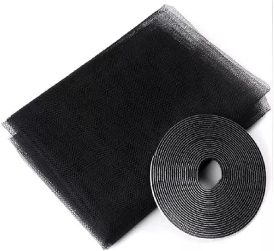 Insect Mesh Window Curtain Wasp Mosquito Bug Netting Cover Kit Fly Screen Net AU