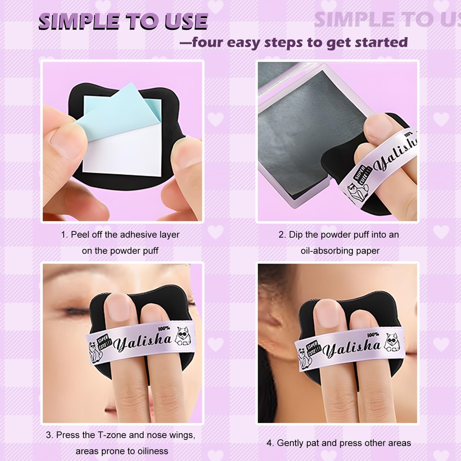 TORMEN Oil Blotting Sheets for Face 100 Pcs Absorbent Facial Paper for Matte Skin Makeup Friendly Portable Blotting Paper Pads image number 2