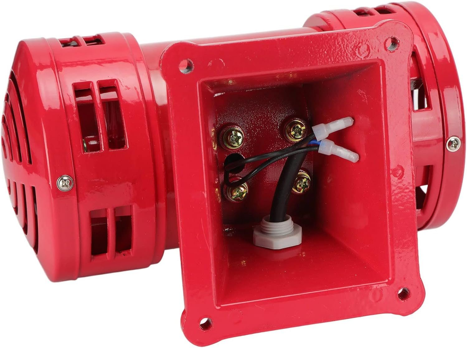 Motor Alarm Dual Way 135Db High Decibel Continuous Sound Electric Air Raid Siren AC MS 490 for Public Safety image number 1