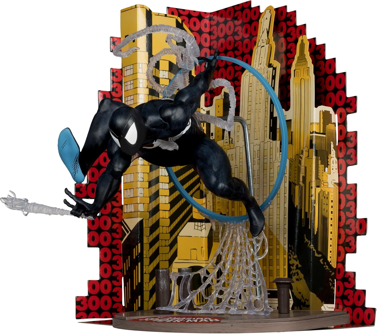 Marvel Collection 1:6Th - Spider-Man (Symbiote Suit) by Todd Mcfarlane (The Amazing Spider-Man #300) image number 3