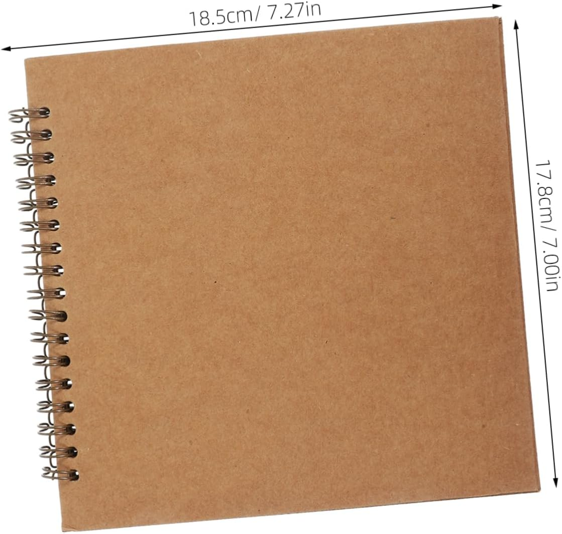 PRETYZOOM DIY Scrapbook Photo Album Capacity Hardcover Keepsake Book for Weddings Anniversaries Engagements Family Gatherings for Precious Moments image number 6