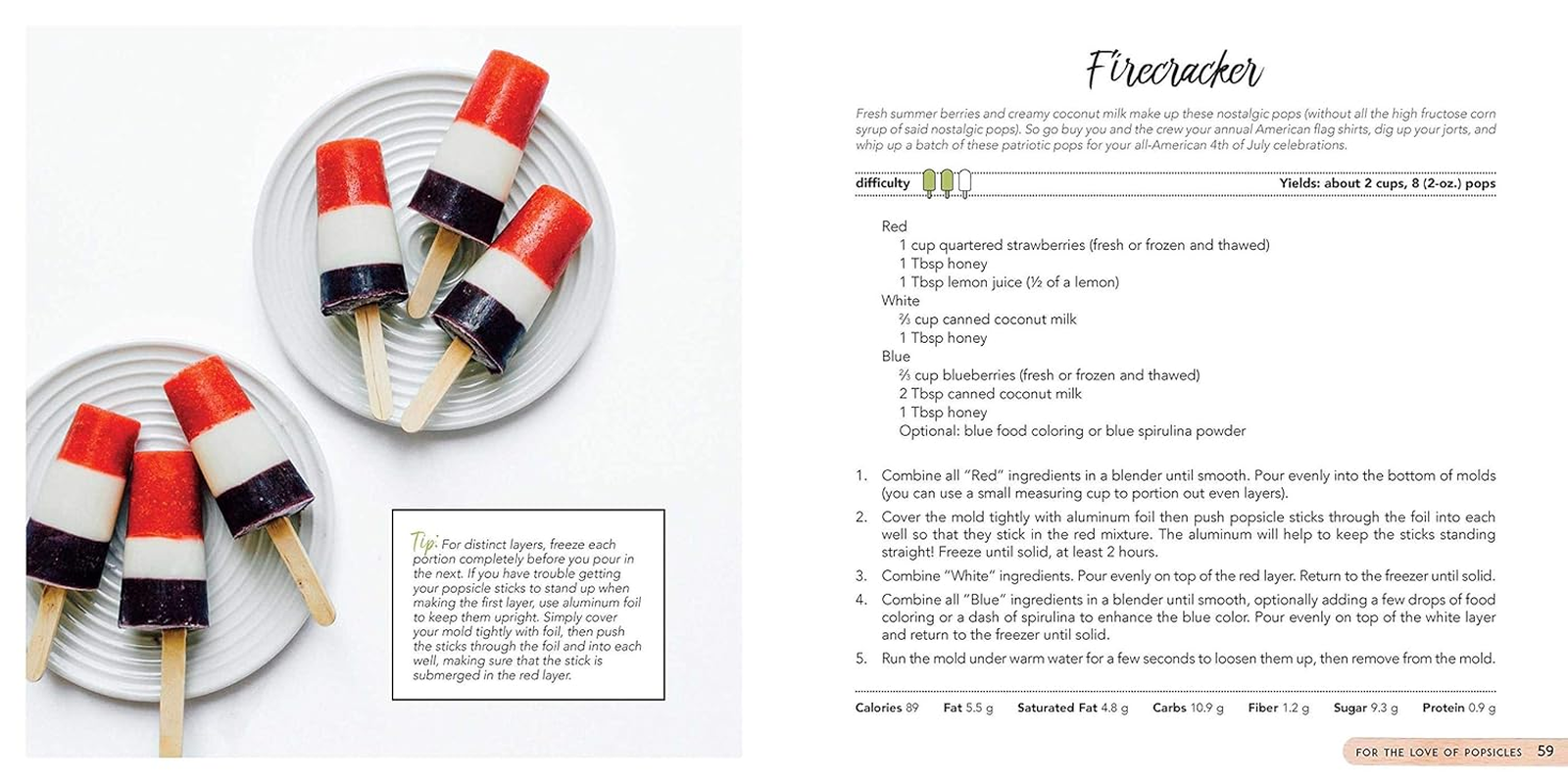 For the Love of Popsicles: Naturally Delicious Icy Sweet Summer Treats from AZ image number 5