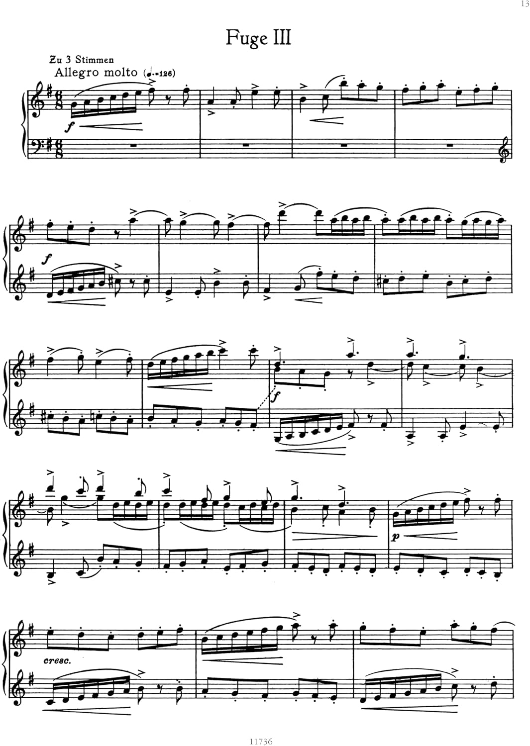 Edition Peters 24 Preludes and Fugues Op. 87 Volume 1 Nos. 1-12 Music Book