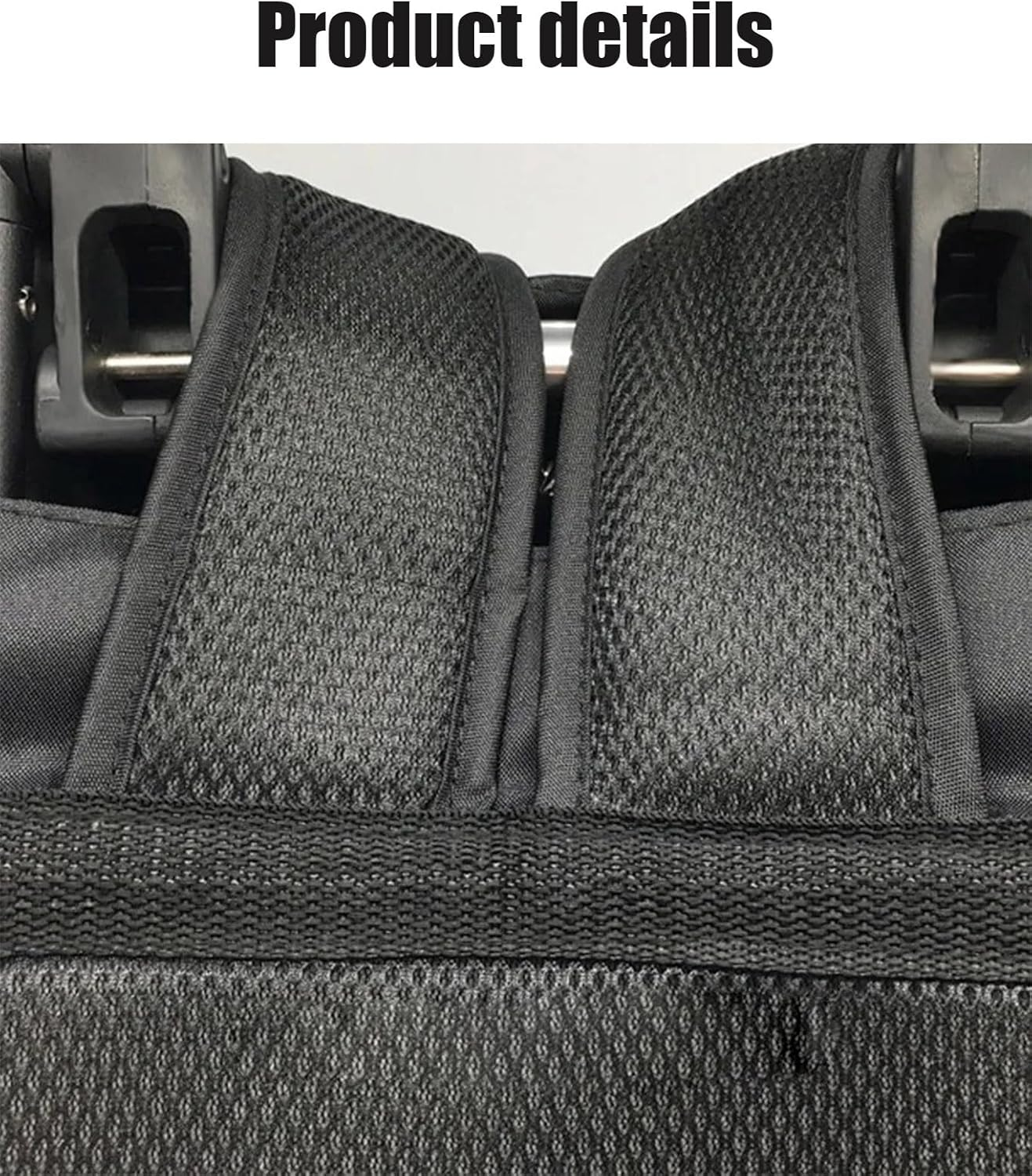 Stroller Storage Backpack, Carseat Ttravel Bag for Airplane,Portable Pram Bag Black, Stroller Accessories and Pram Travel Backpack image number 4