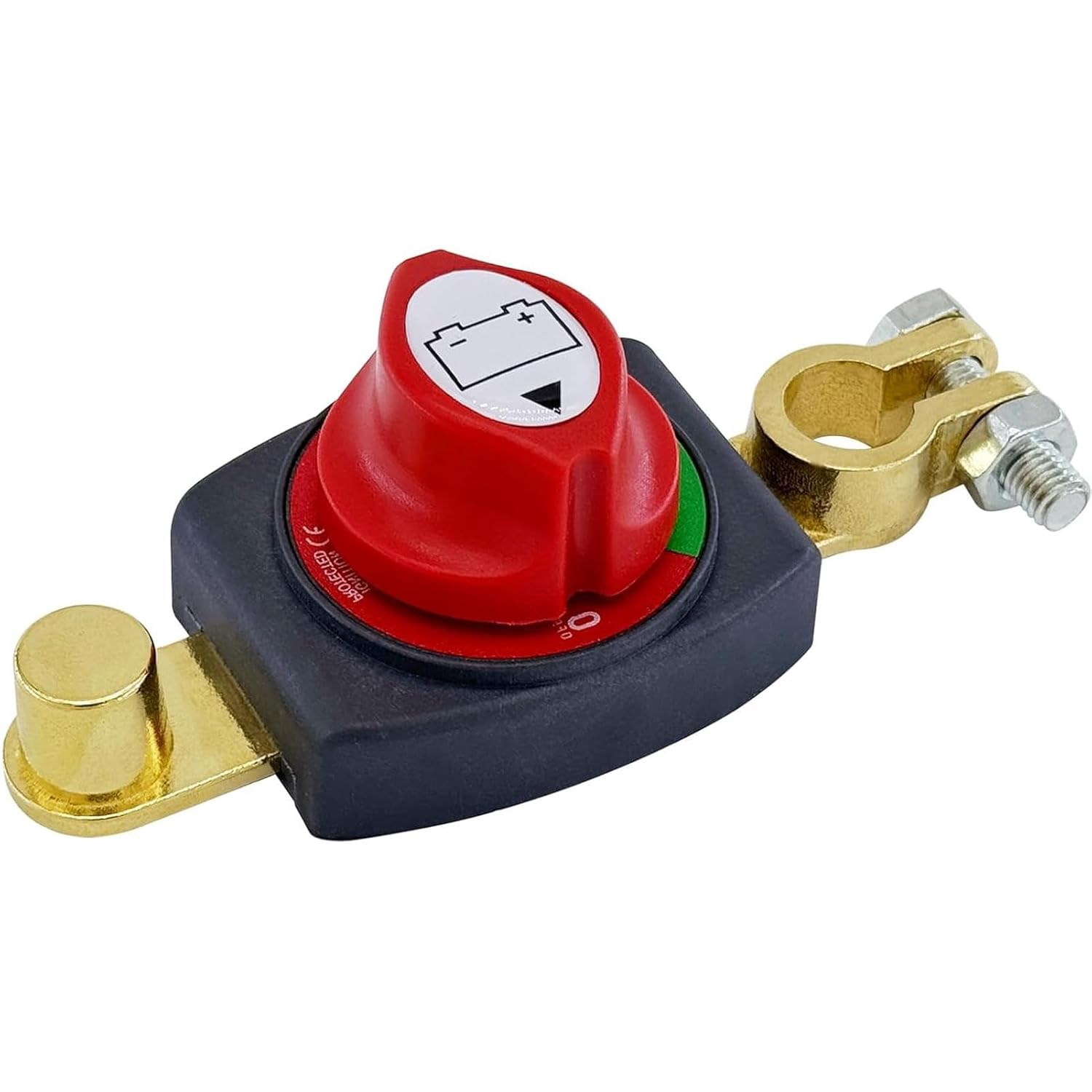 Top Post Battery Disconnect Switch, Battery Power Cut Master Switch Disconnect Isolator for Marine Boat Car Truck ATV Rv Vehicles Camper Trailer image number 1